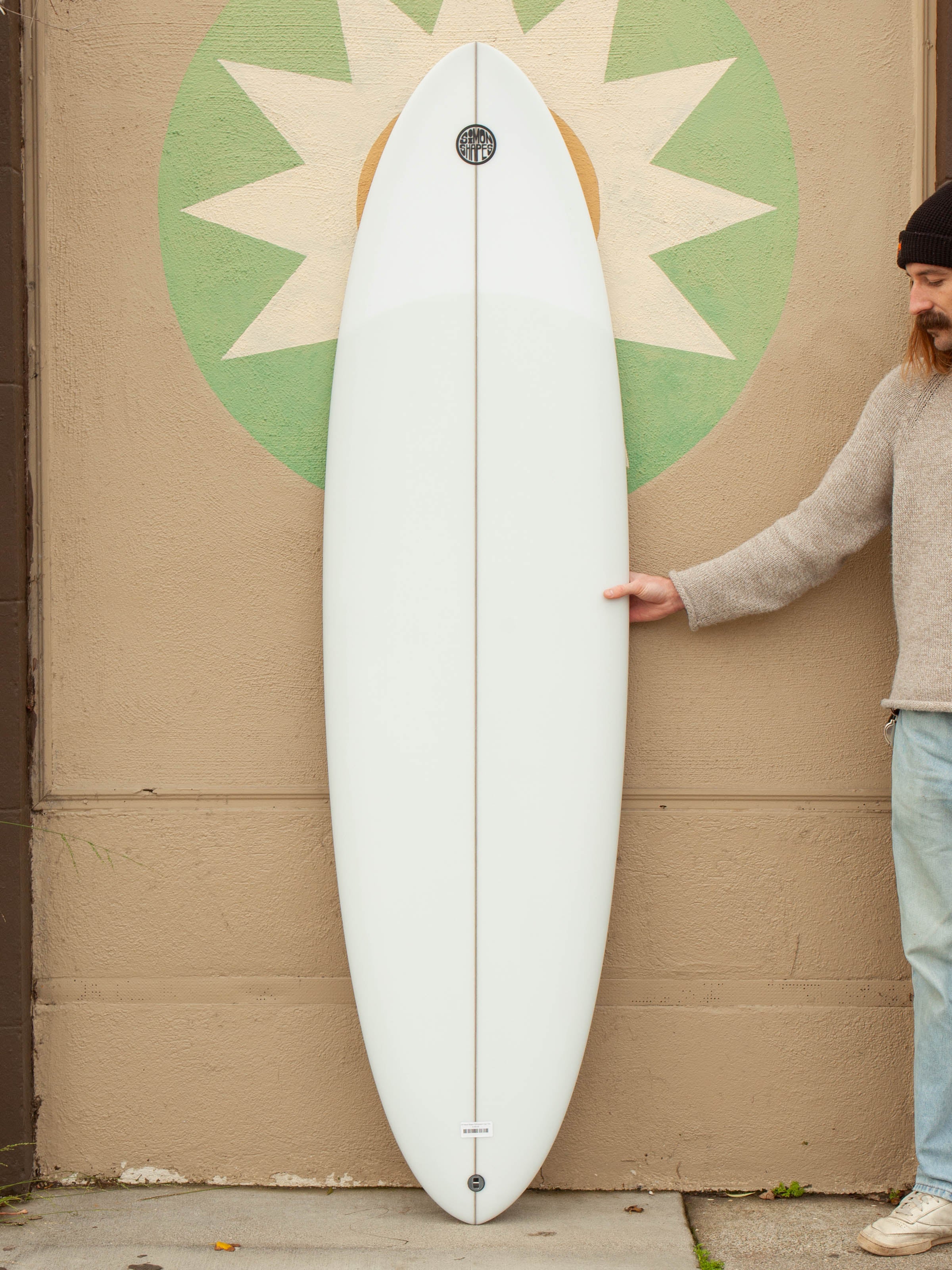 6'8 Simon Shapes Performance Egg 5 fin - Mollusk Surf Shop