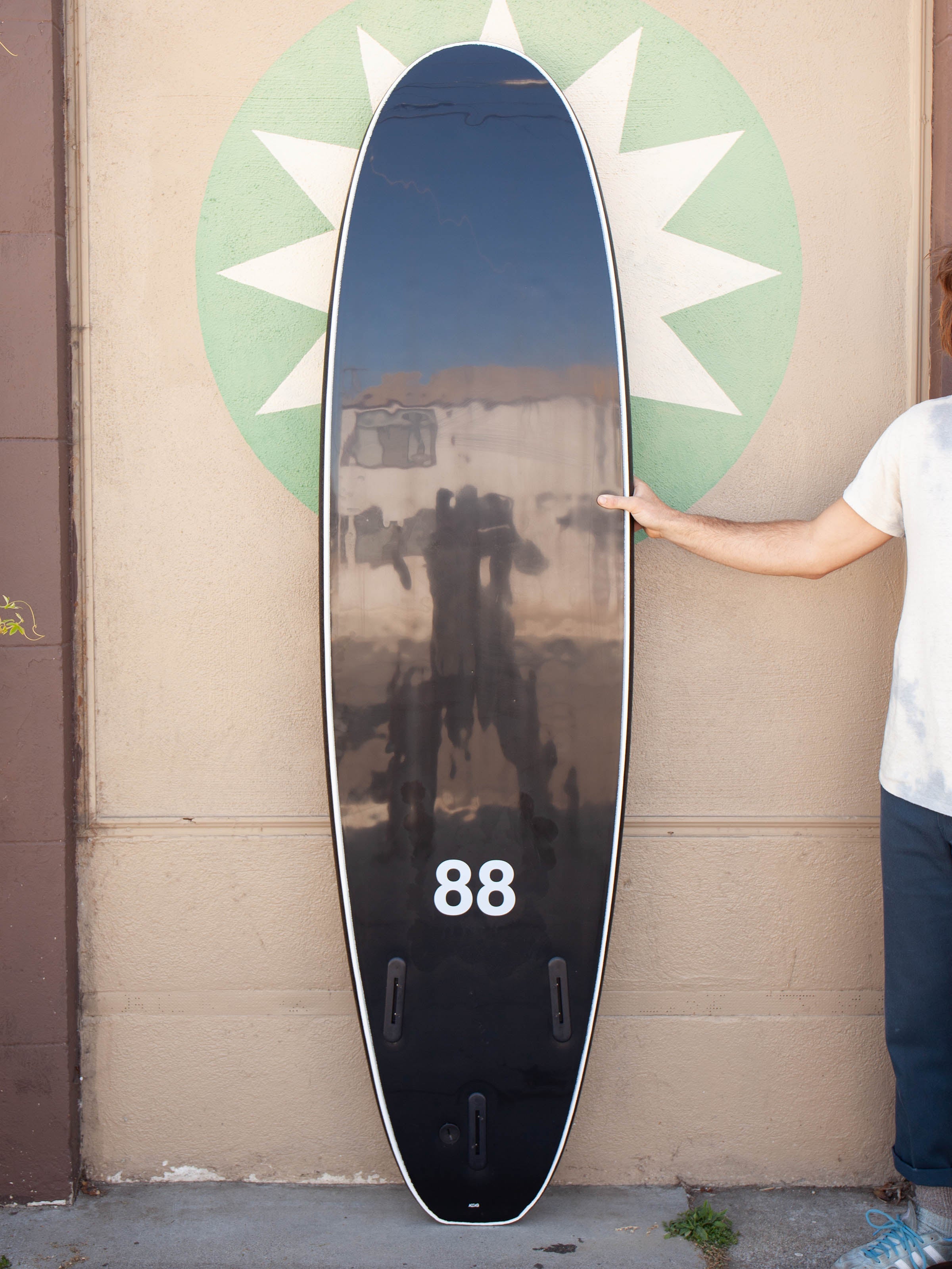 7'0 88 Surfboard ~ Black/Black - Mollusk Surf Shop
