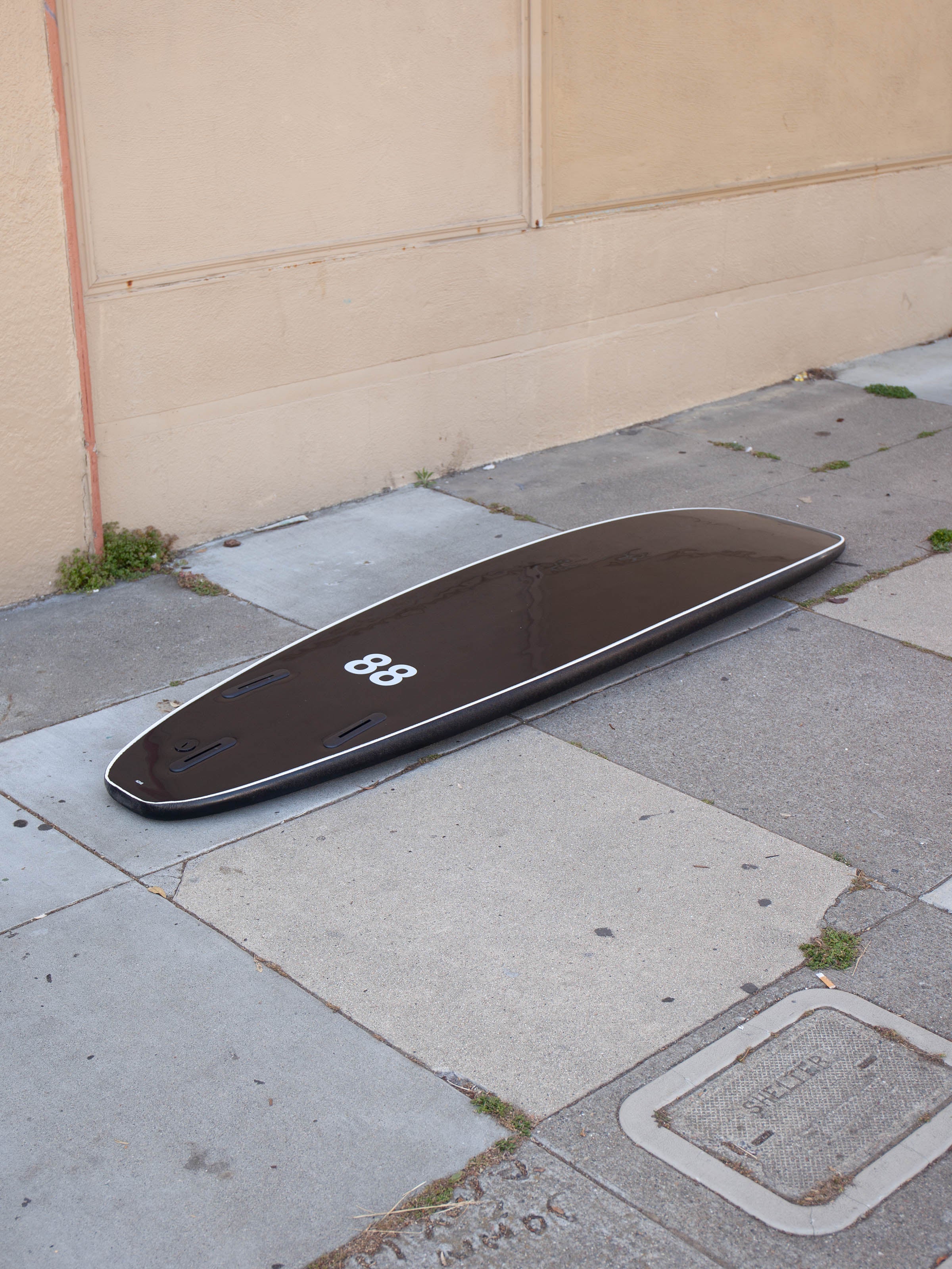 7'0 88 Surfboard ~ Black/Black - Mollusk Surf Shop
