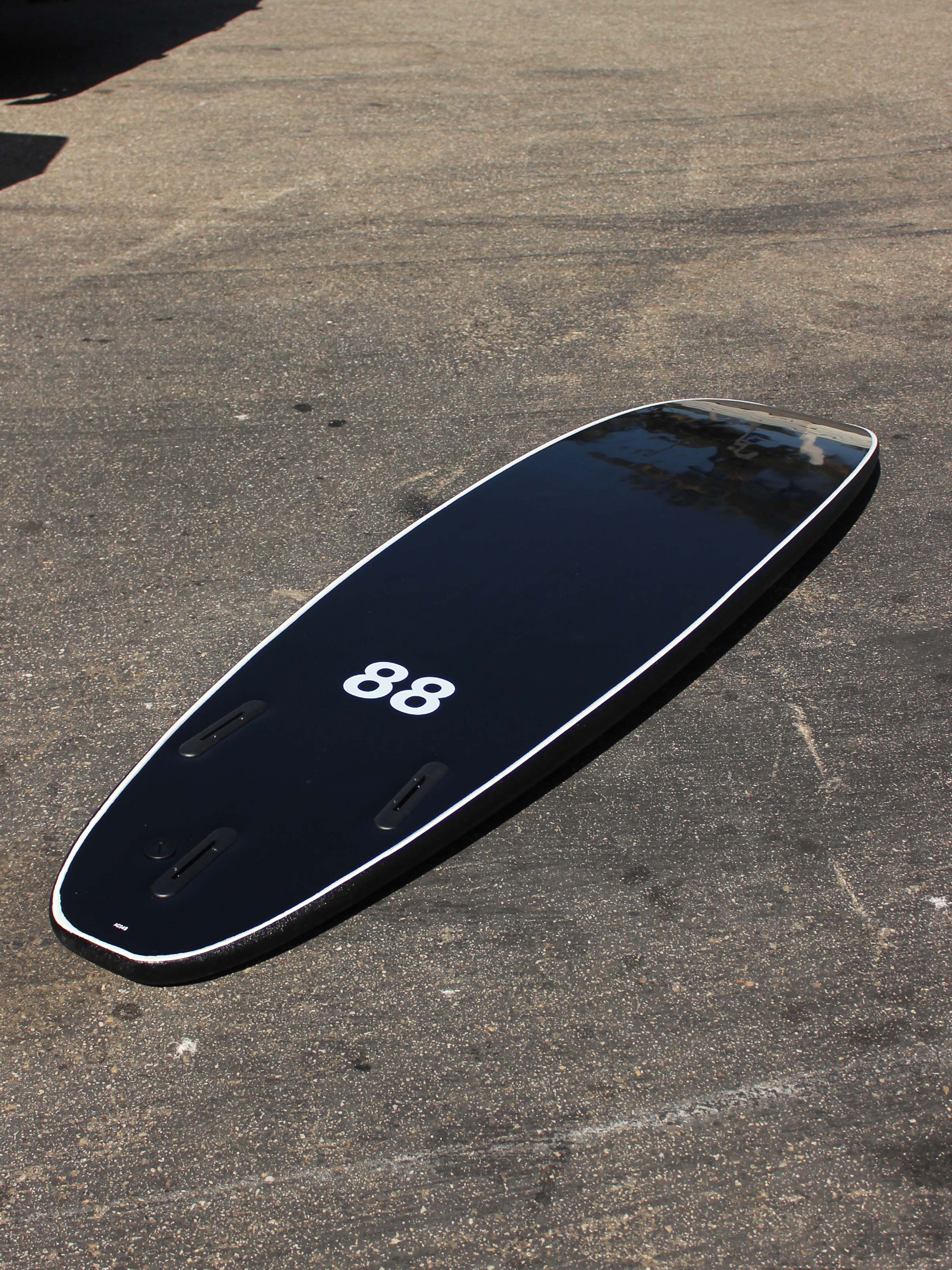 7'0 88 Surfboard ~ Black/Black - Mollusk Surf Shop