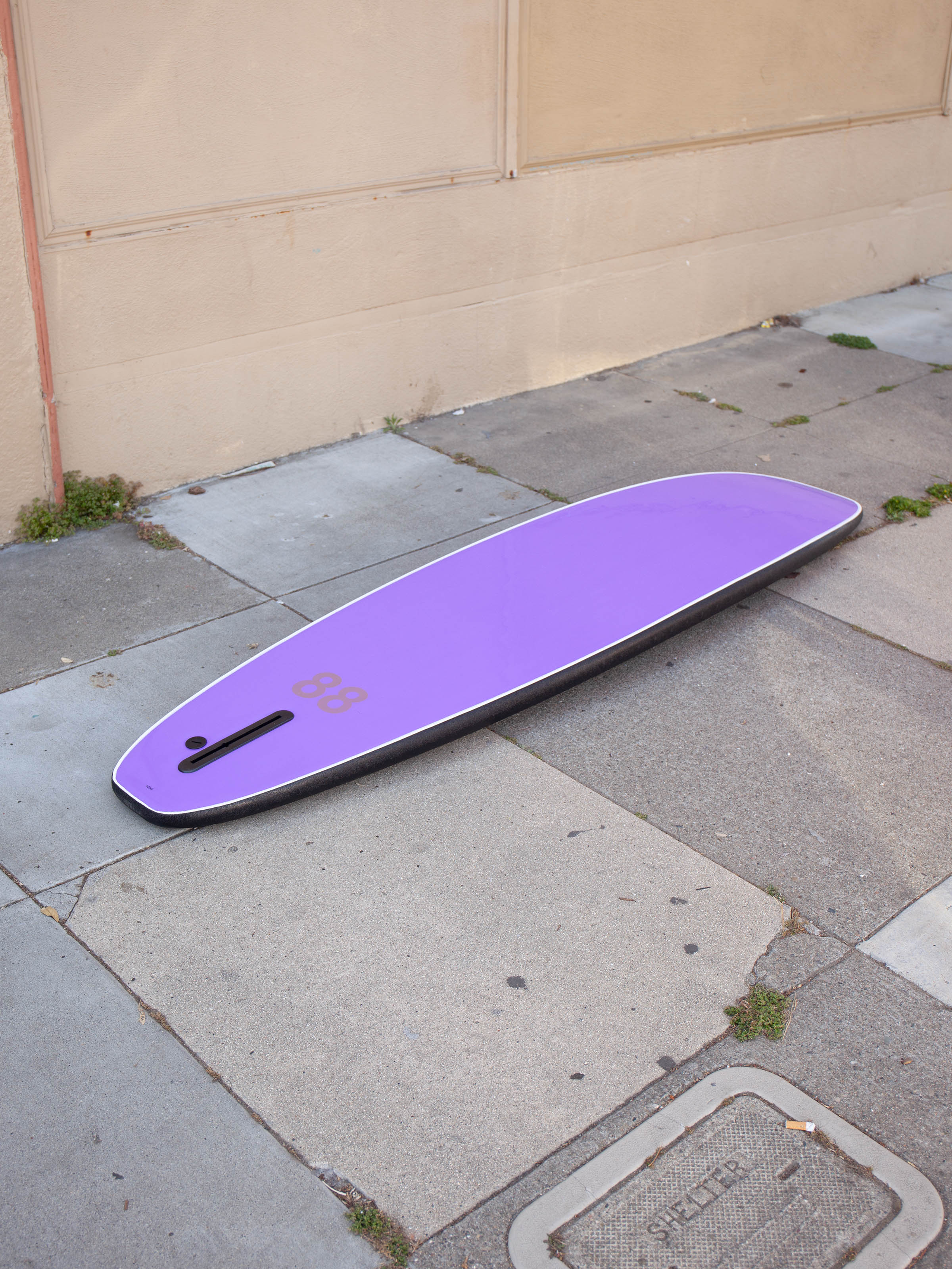 7'0 88 Surfboard ~ Black/Purple - Mollusk Surf Shop