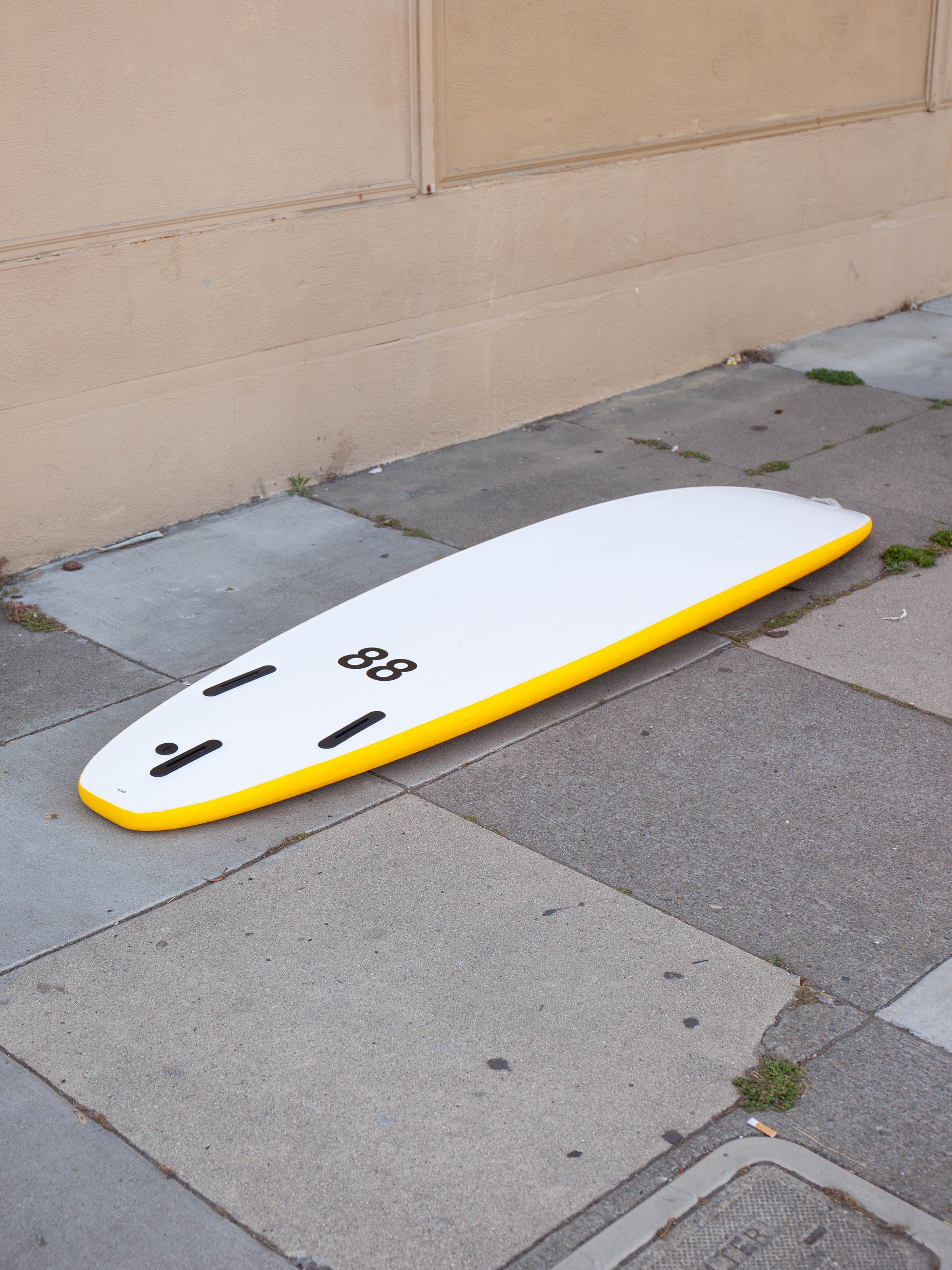 7'0 88 Surfboard ~ Yellow/White - Mollusk Surf Shop