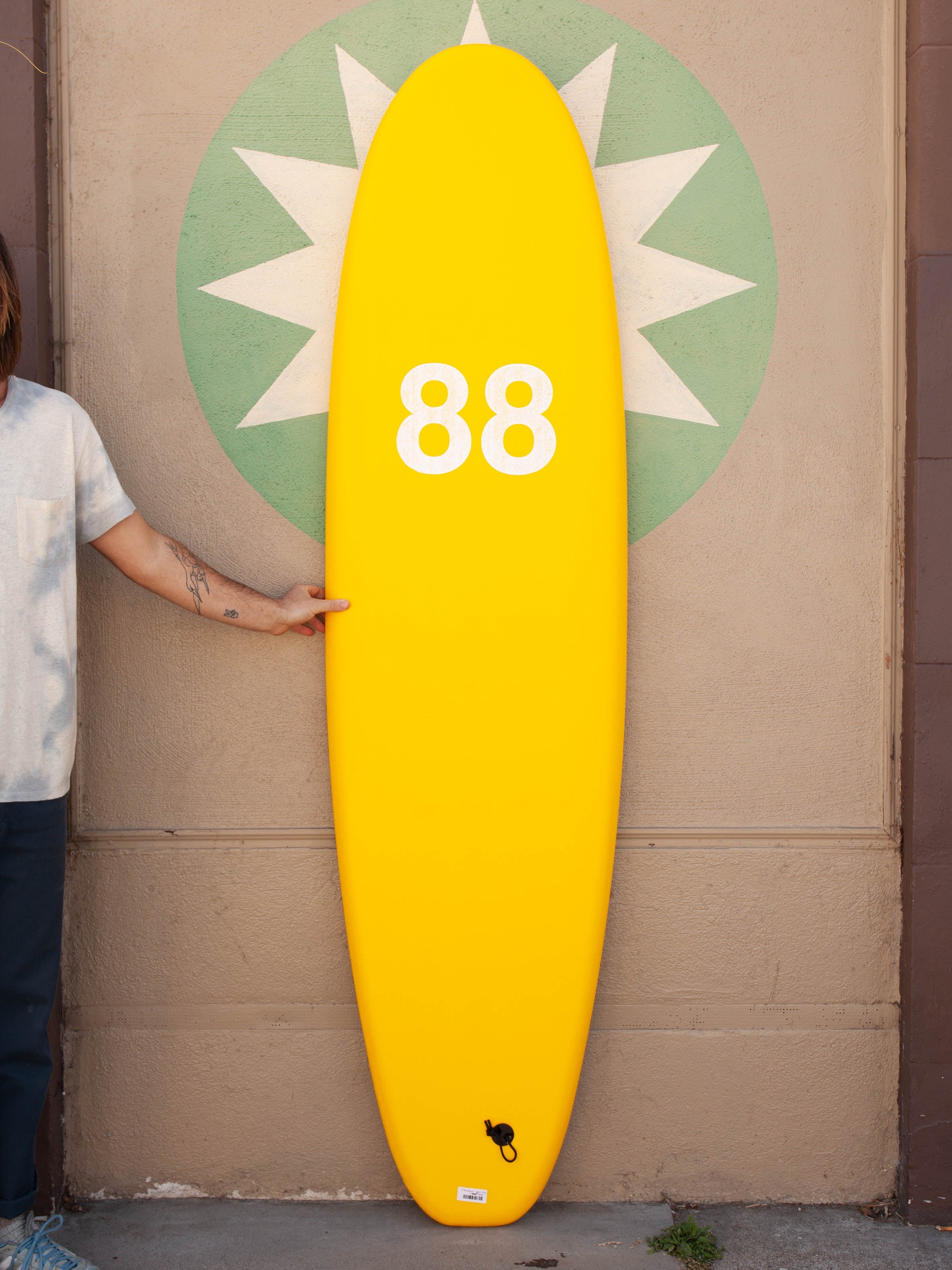 7'0 88 Surfboard ~ Yellow/White - Mollusk Surf Shop