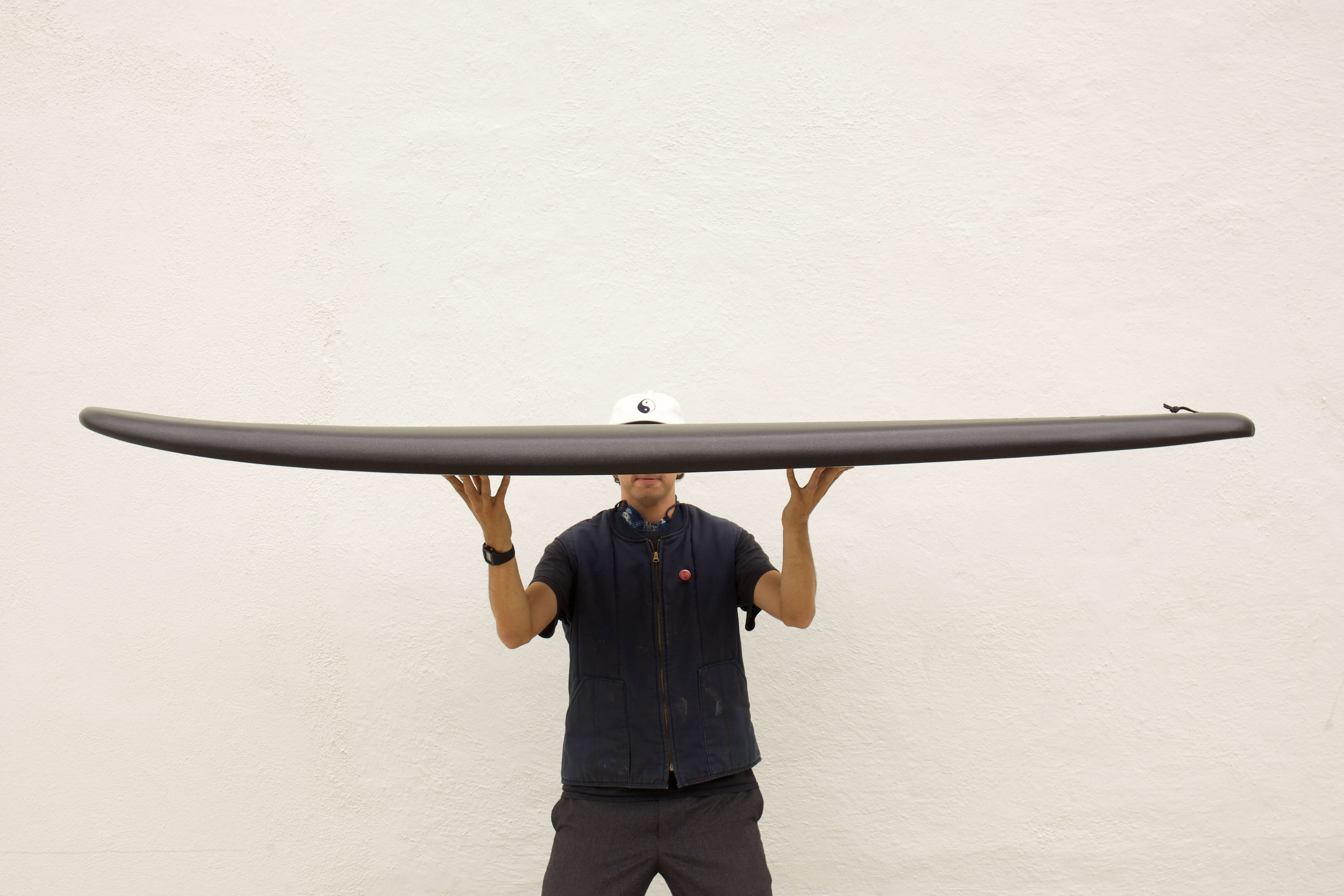 7'0 Catch Surf Log - Blank -Black - Mollusk Surf Shop