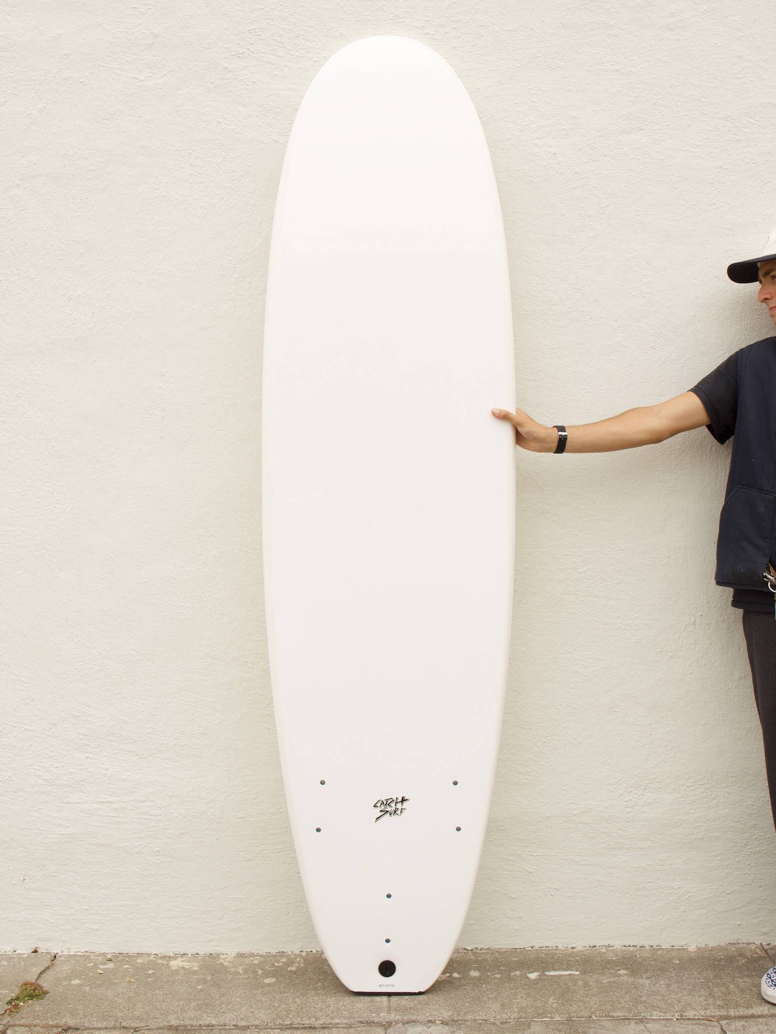 7'0 Catch Surf Log - Blank -White - Mollusk Surf Shop