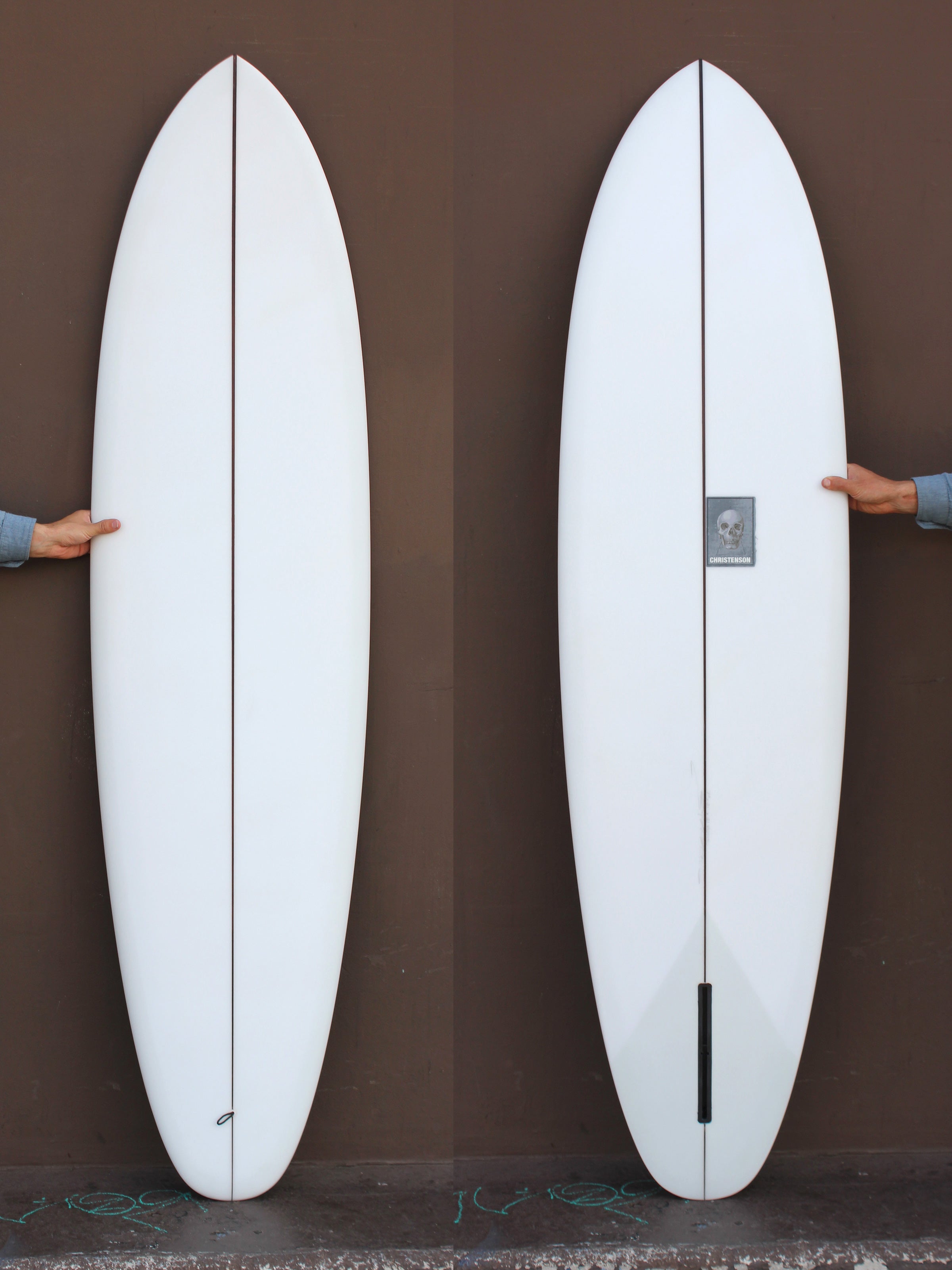 7'0 Christenson Flat Tracker Clear - Mollusk Surf Shop