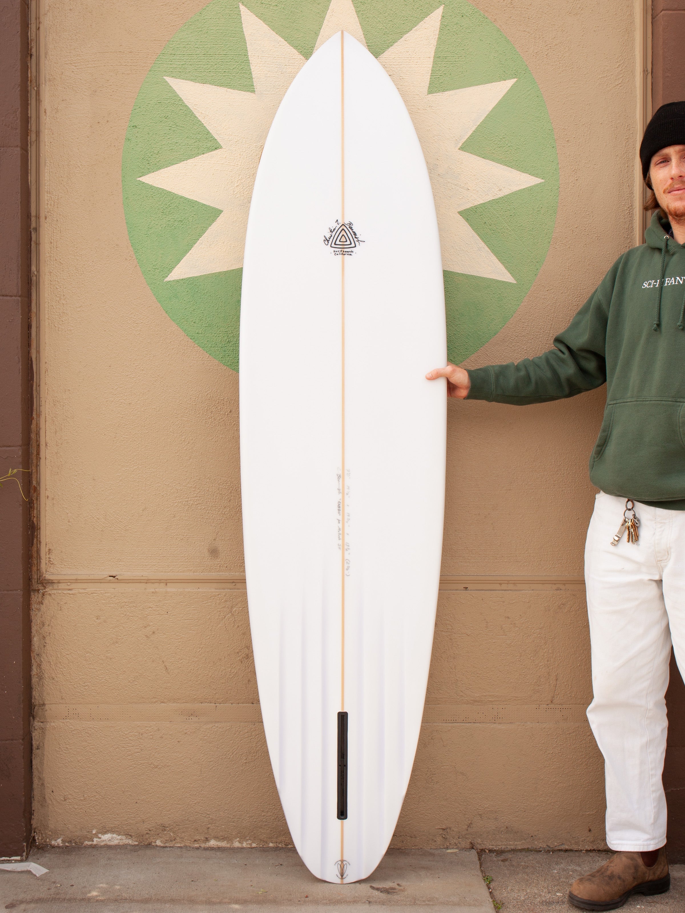 7'0 Christian Beamish Rab80 Single Fin - Mollusk Surf Shop