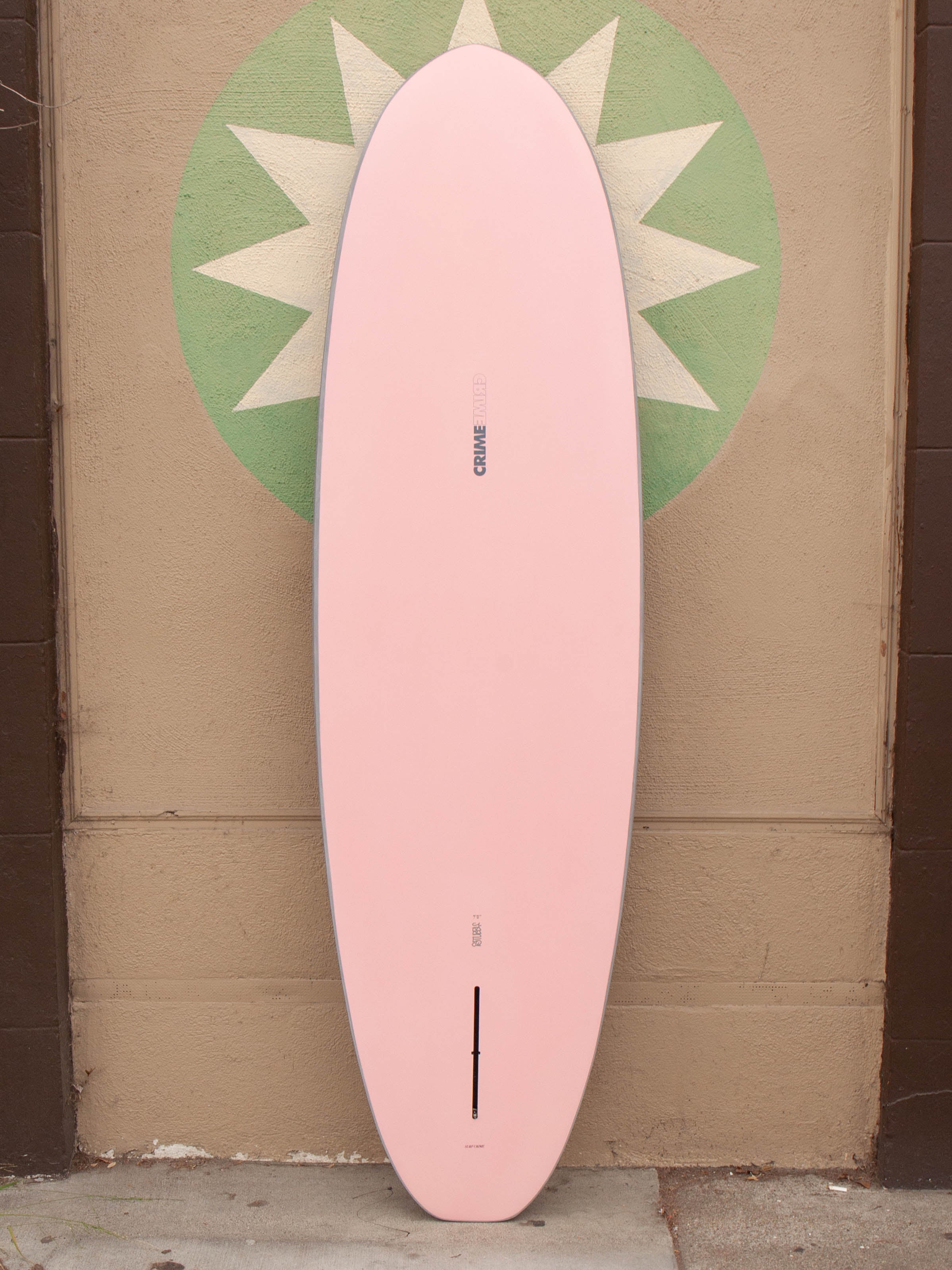7'0 Crime Stubby - Primer and Pink - Mollusk Surf Shop