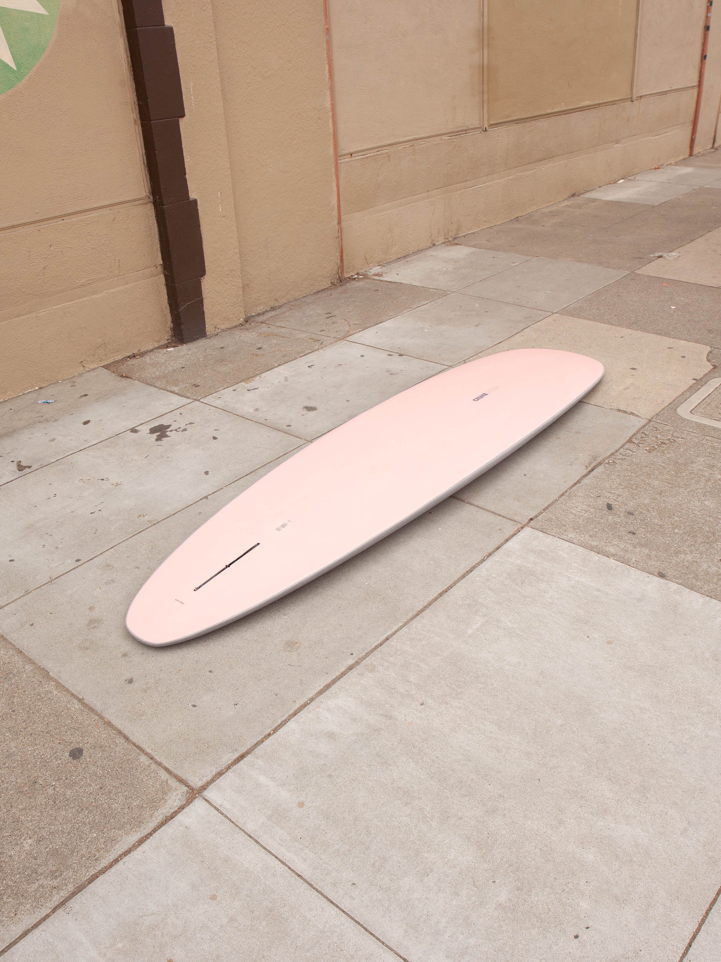 7'0 Crime Stubby - Primer and Pink - Mollusk Surf Shop