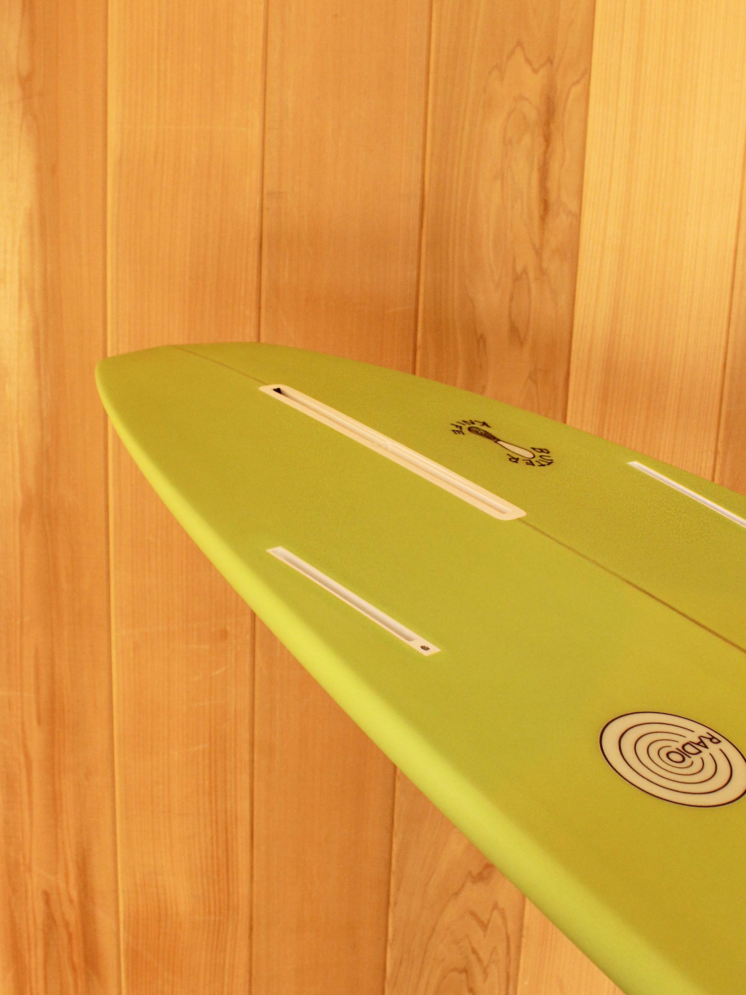 7'0 Radio Diamond Tail Egg 2+1 - Lime Green - Mollusk Surf Shop - description