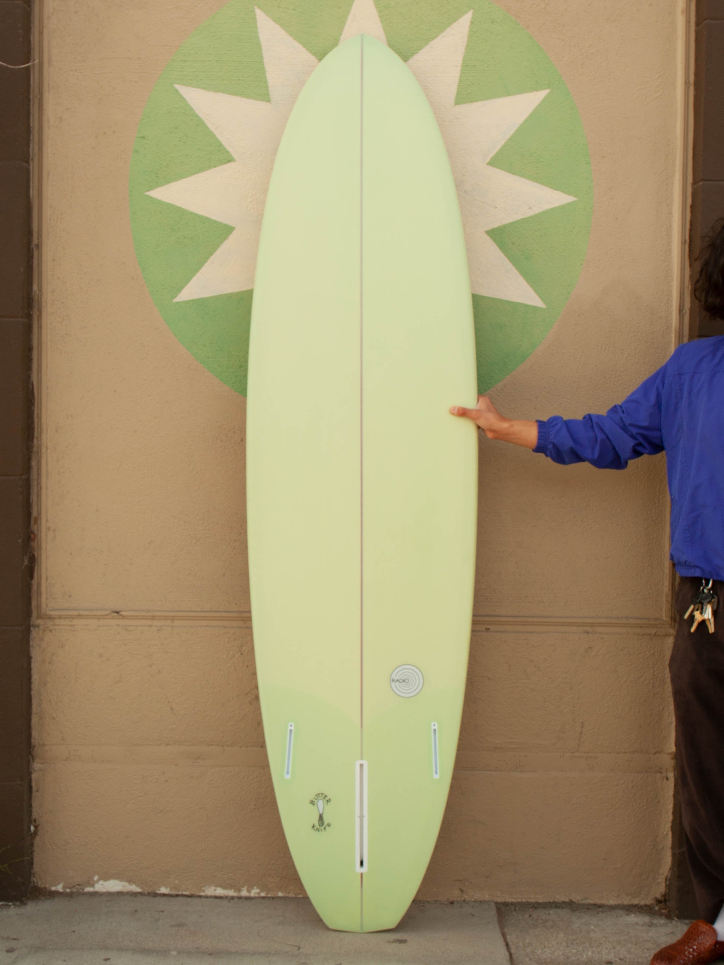 7'0 Radio Diamond Tail Egg 2+1 - Pistachio - Mollusk Surf Shop