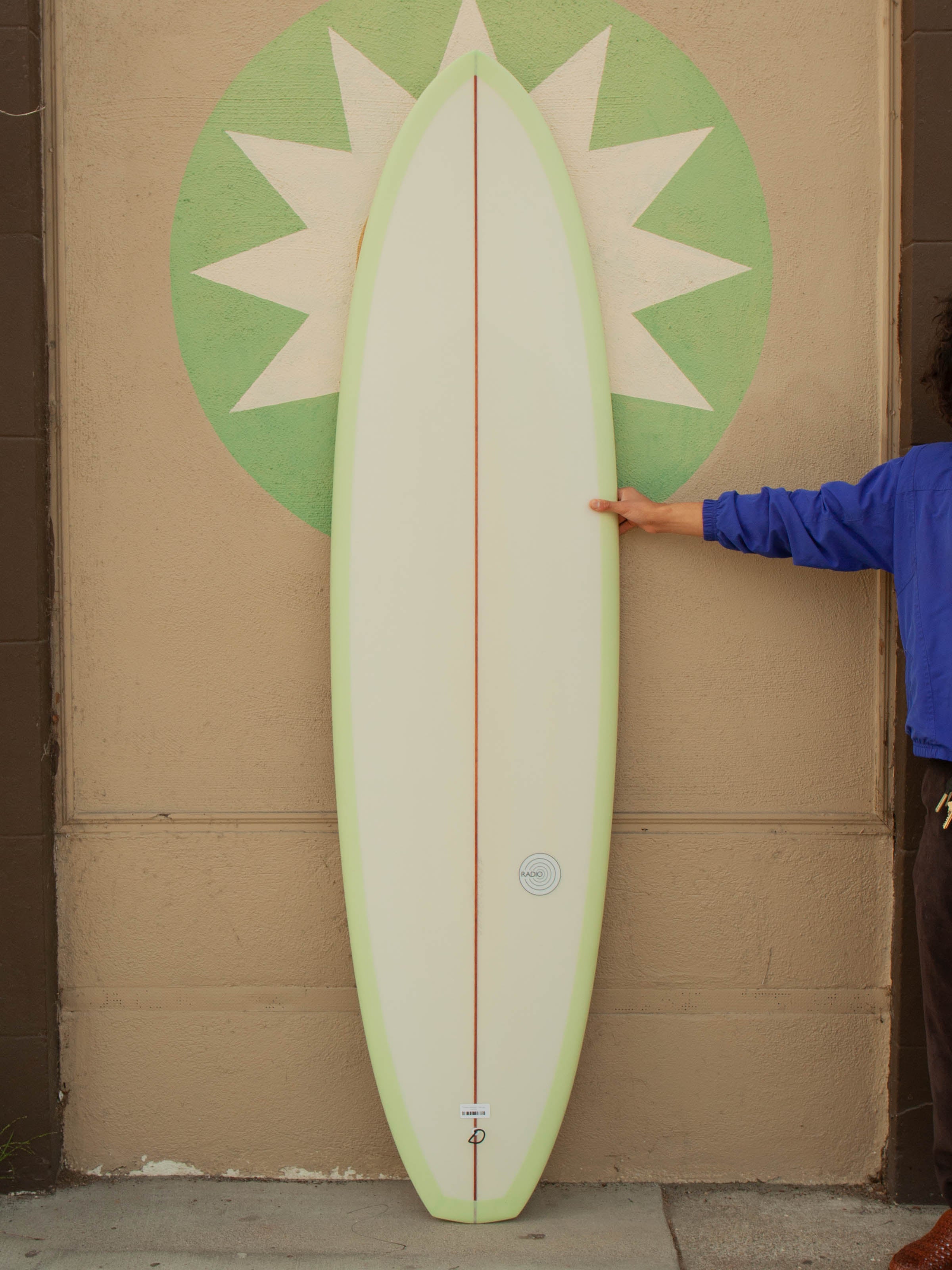 7'0 Radio Diamond Tail Egg 2+1 - Pistachio - Mollusk Surf Shop