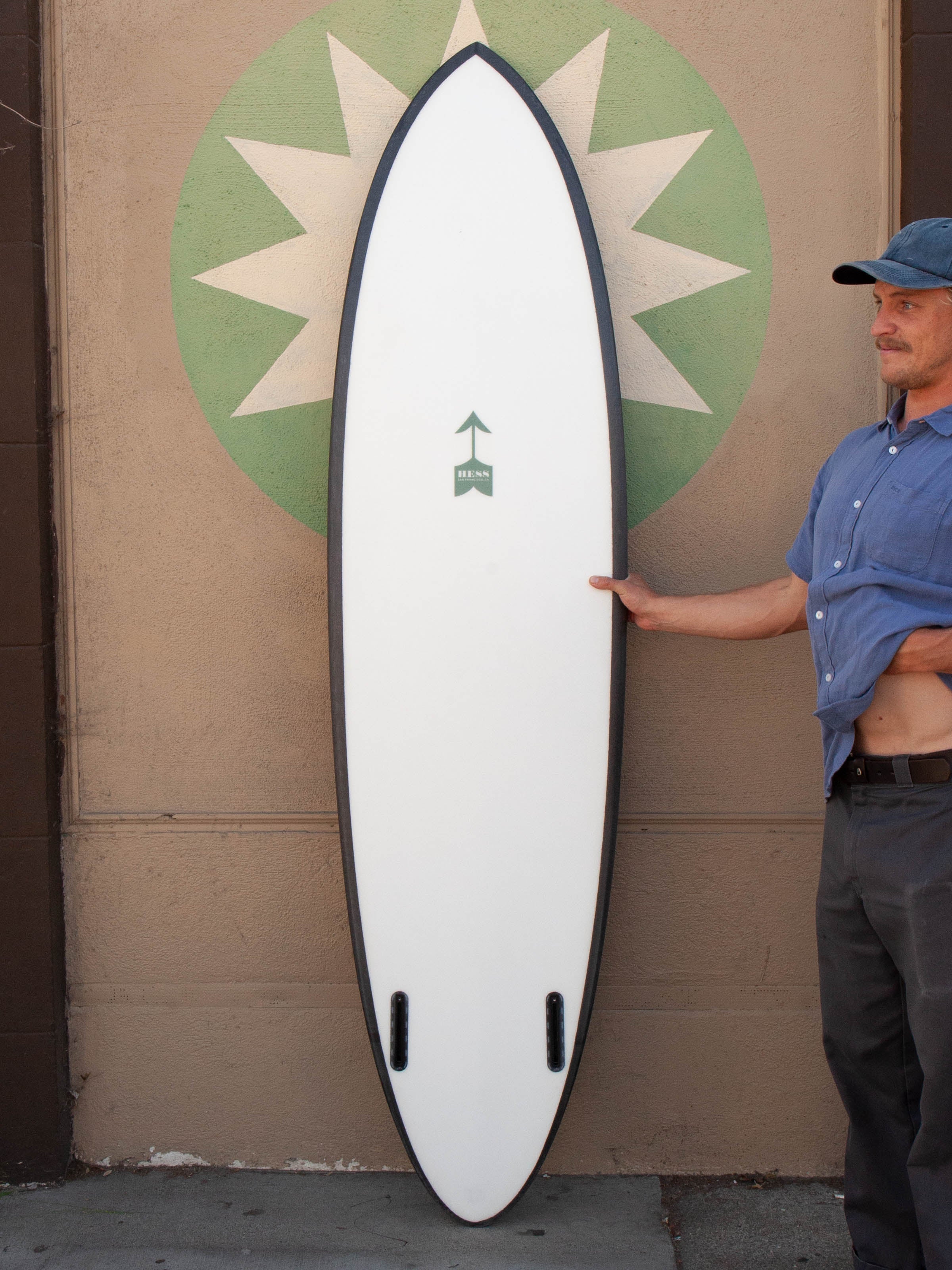 7'2 Hess Bella Twin Pin - Mollusk Surf Shop