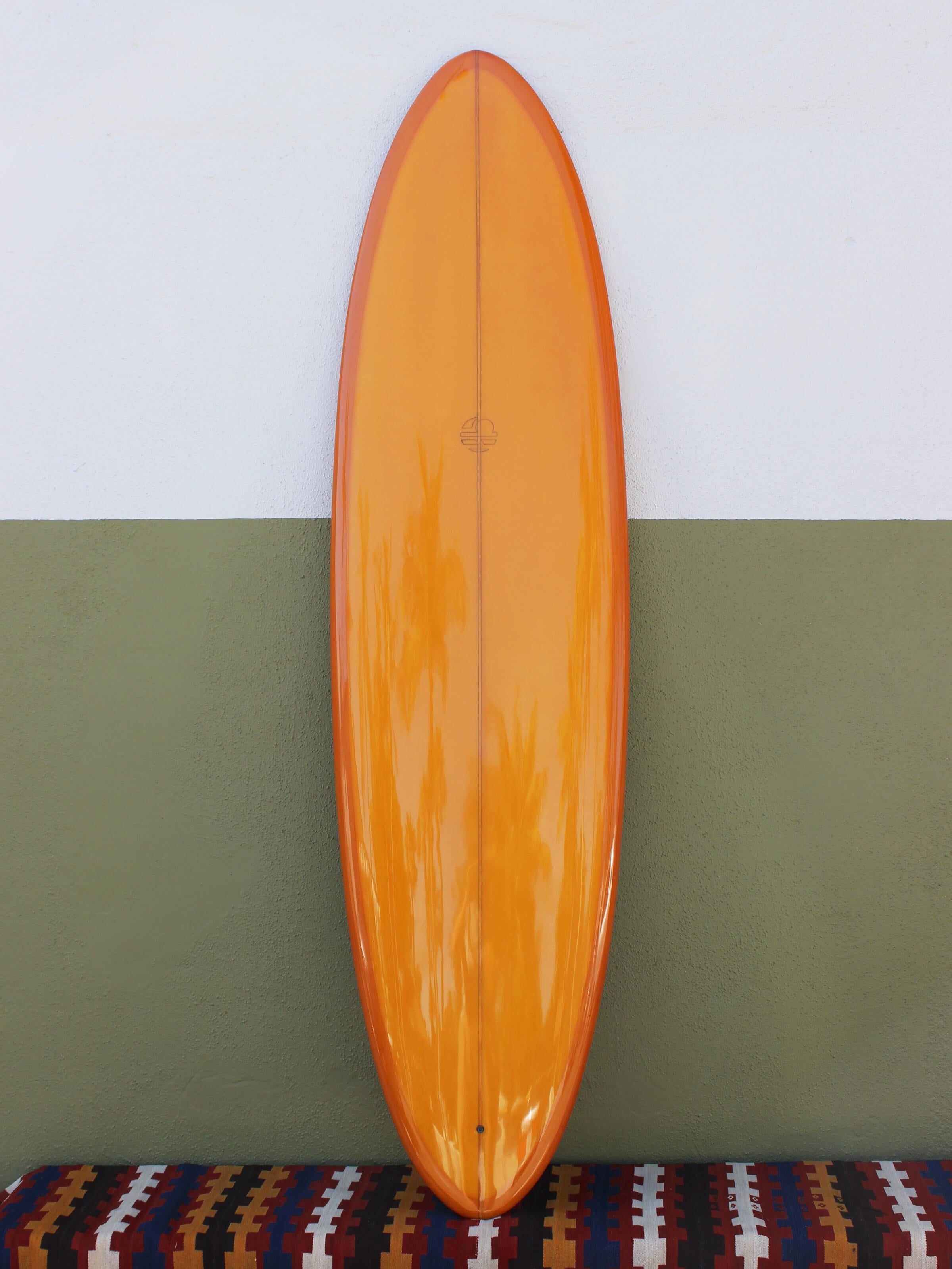 7'2 Mitsven Egg - Orange - Mollusk Surf Shop