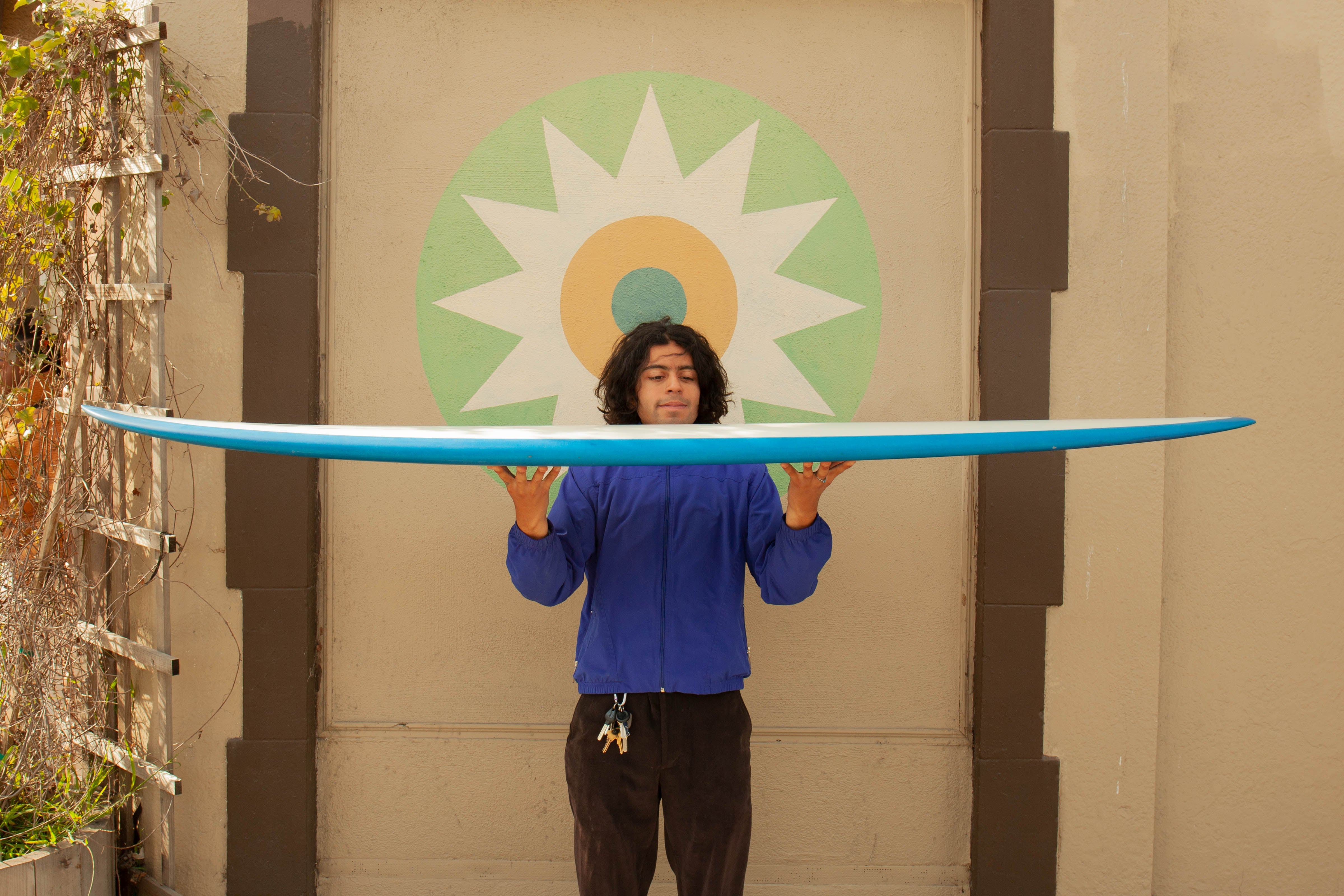 7'2 Radio Diamond Tail 2+1 - Denim - Mollusk Surf Shop
