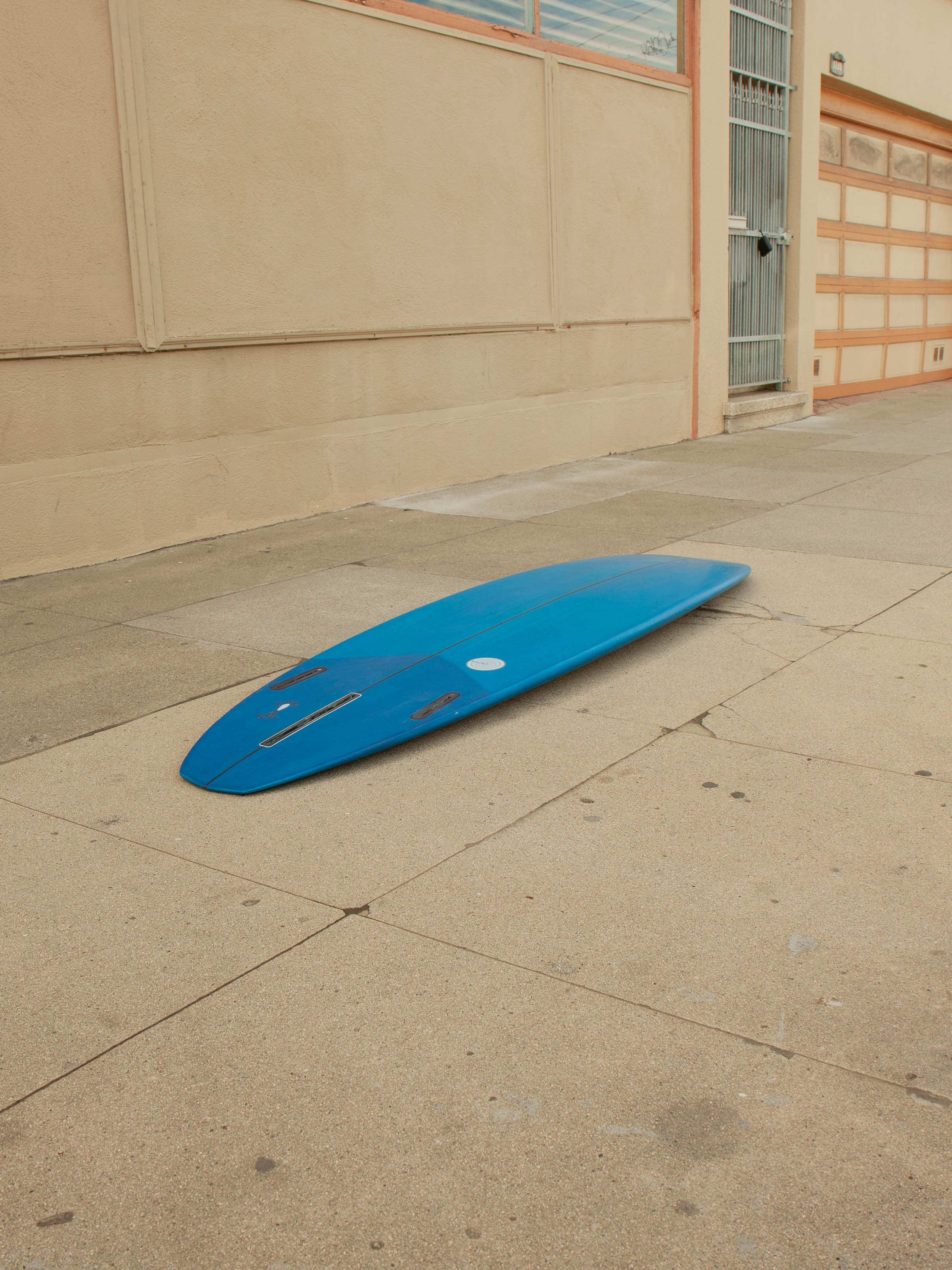 7'2 Radio Diamond Tail 2+1 - Denim - Mollusk Surf Shop