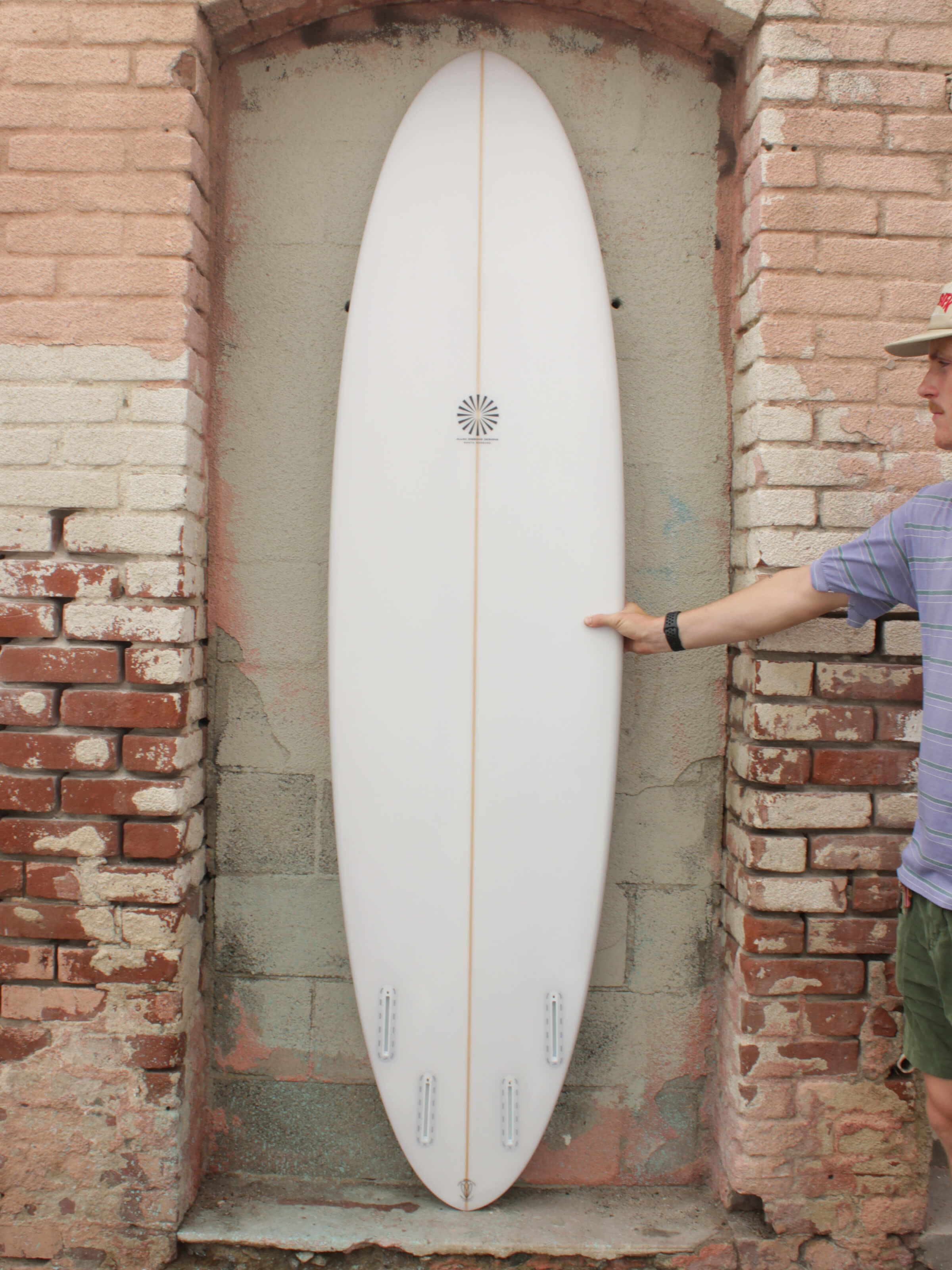 7'4 Allan Gibbons Quad Egg - Mollusk Surf Shop