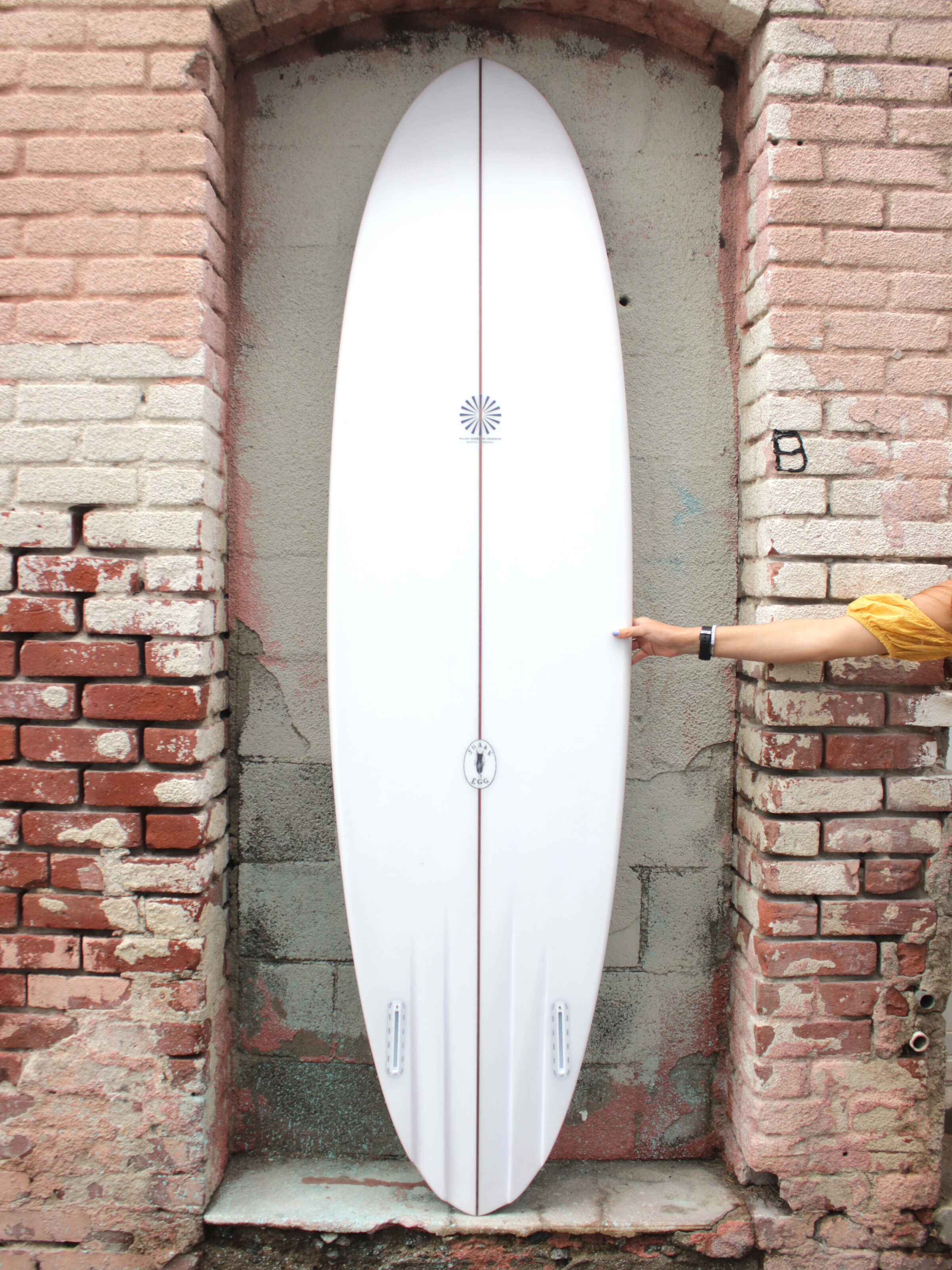 7'4 Allan Gibbons Shark Egg Twin - Mollusk Surf Shop