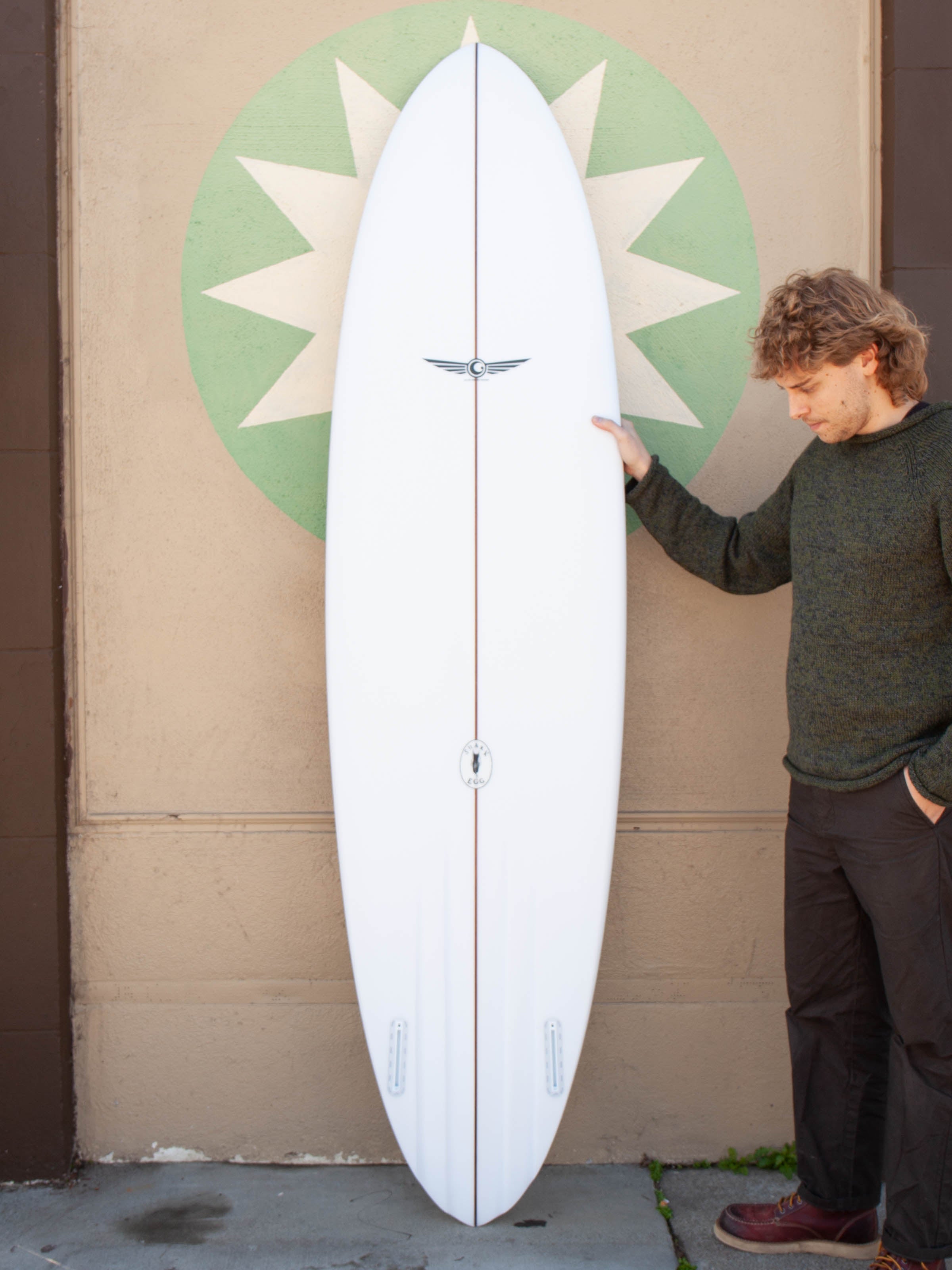 7'4 Allan Gibbons Shark Egg Twin - Mollusk Surf Shop