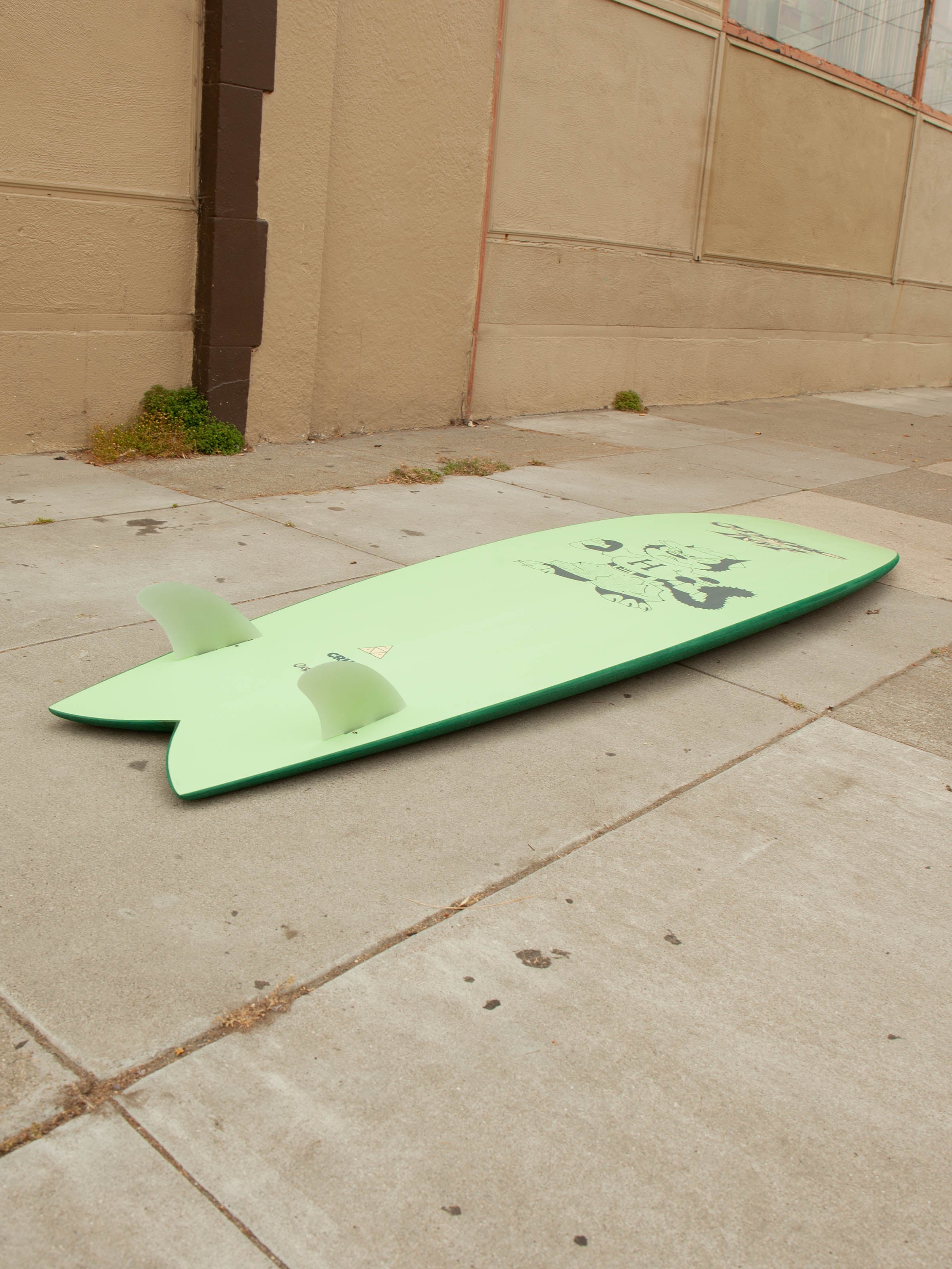 7'4 Crime Keel Fish Huf - Mollusk Surf Shop