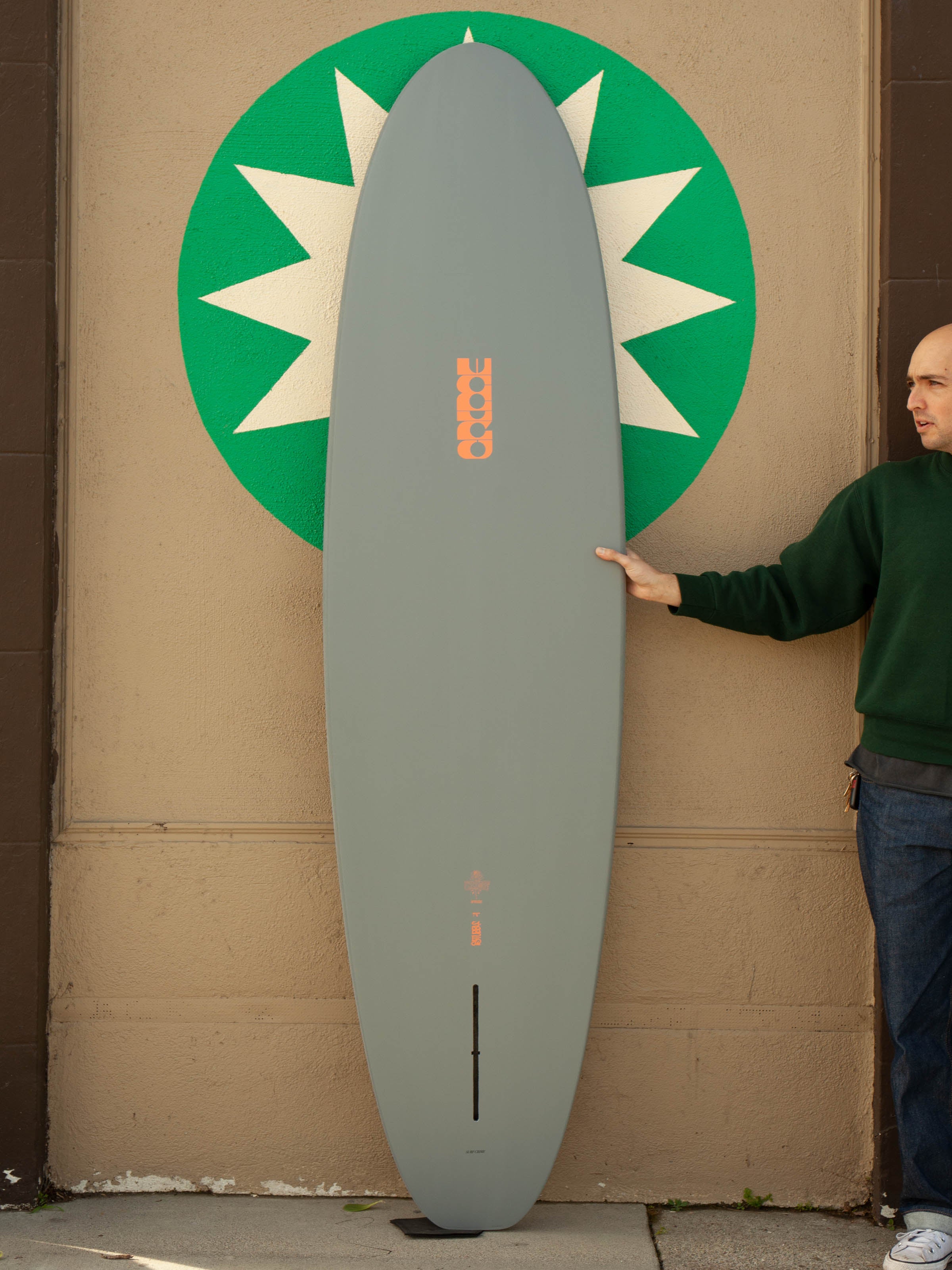 7'4 Crime Moth Stubby - Primer Grey - Mollusk Surf Shop
