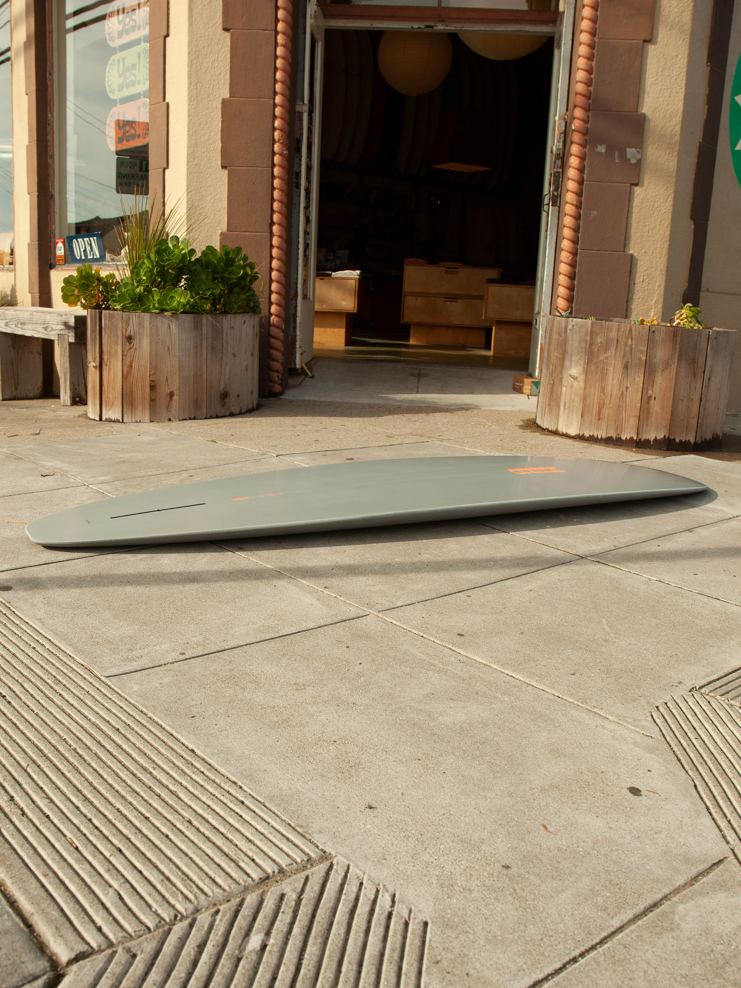 7'4 Crime Moth Stubby - Primer Grey - Mollusk Surf Shop