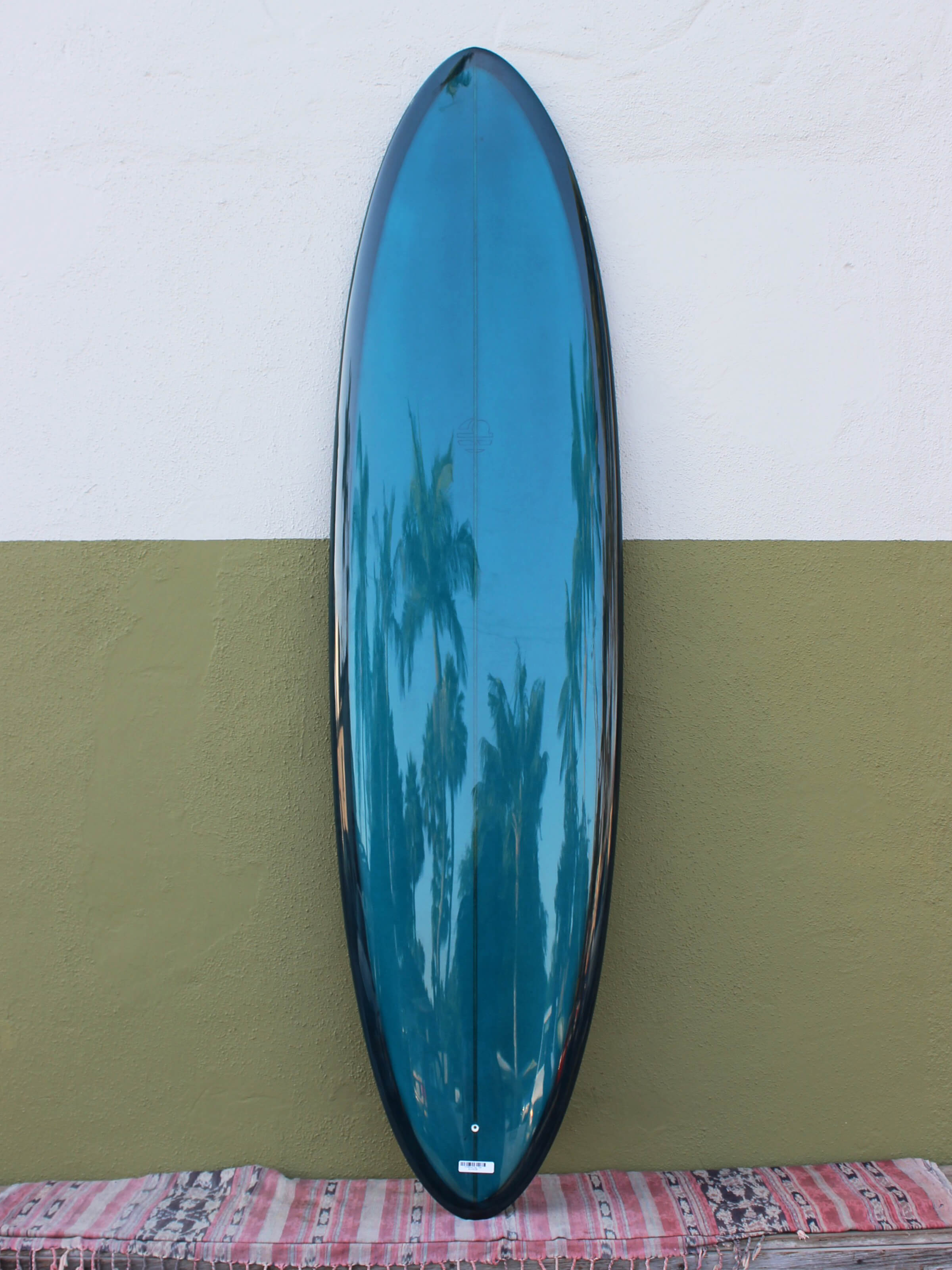 7'4 Mitsven Egg - Teal - Mollusk Surf Shop