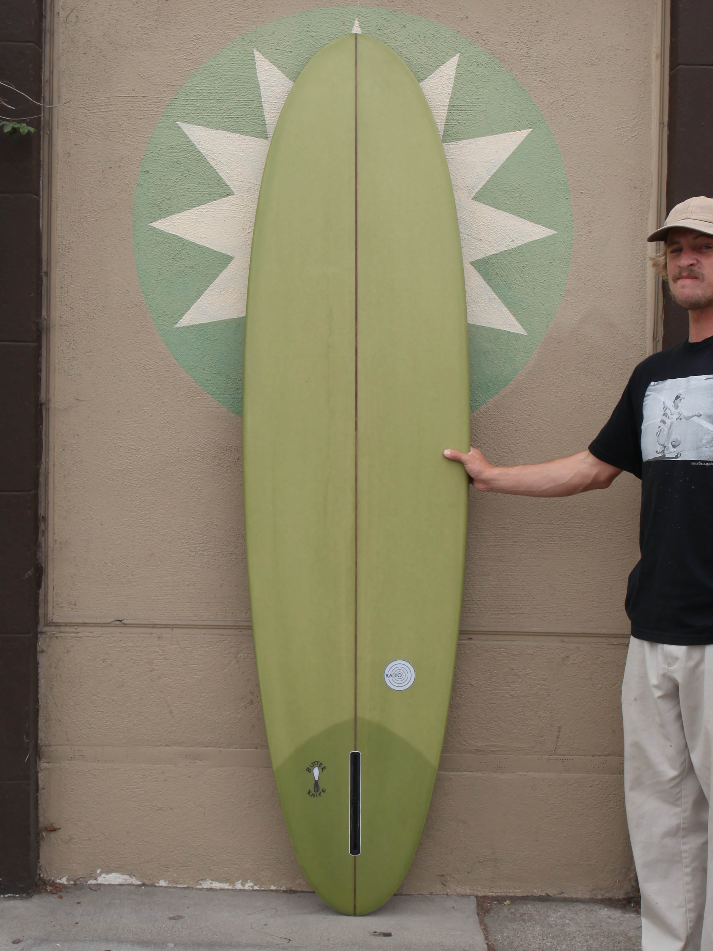 7'4 Radio Butterknife - Olive - Mollusk Surf Shop
