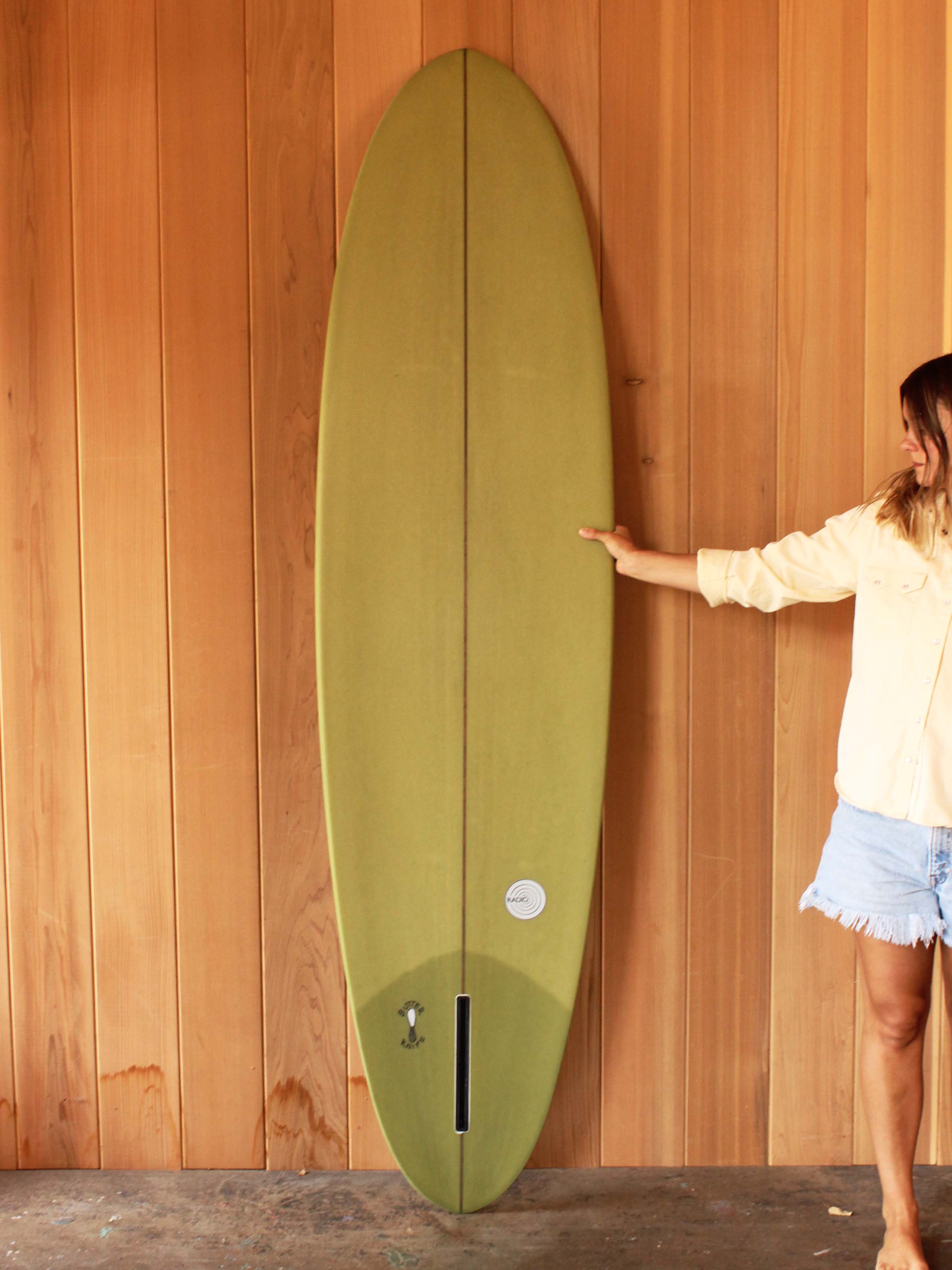 7'4 Radio Butterknife - Olive - Mollusk Surf Shop