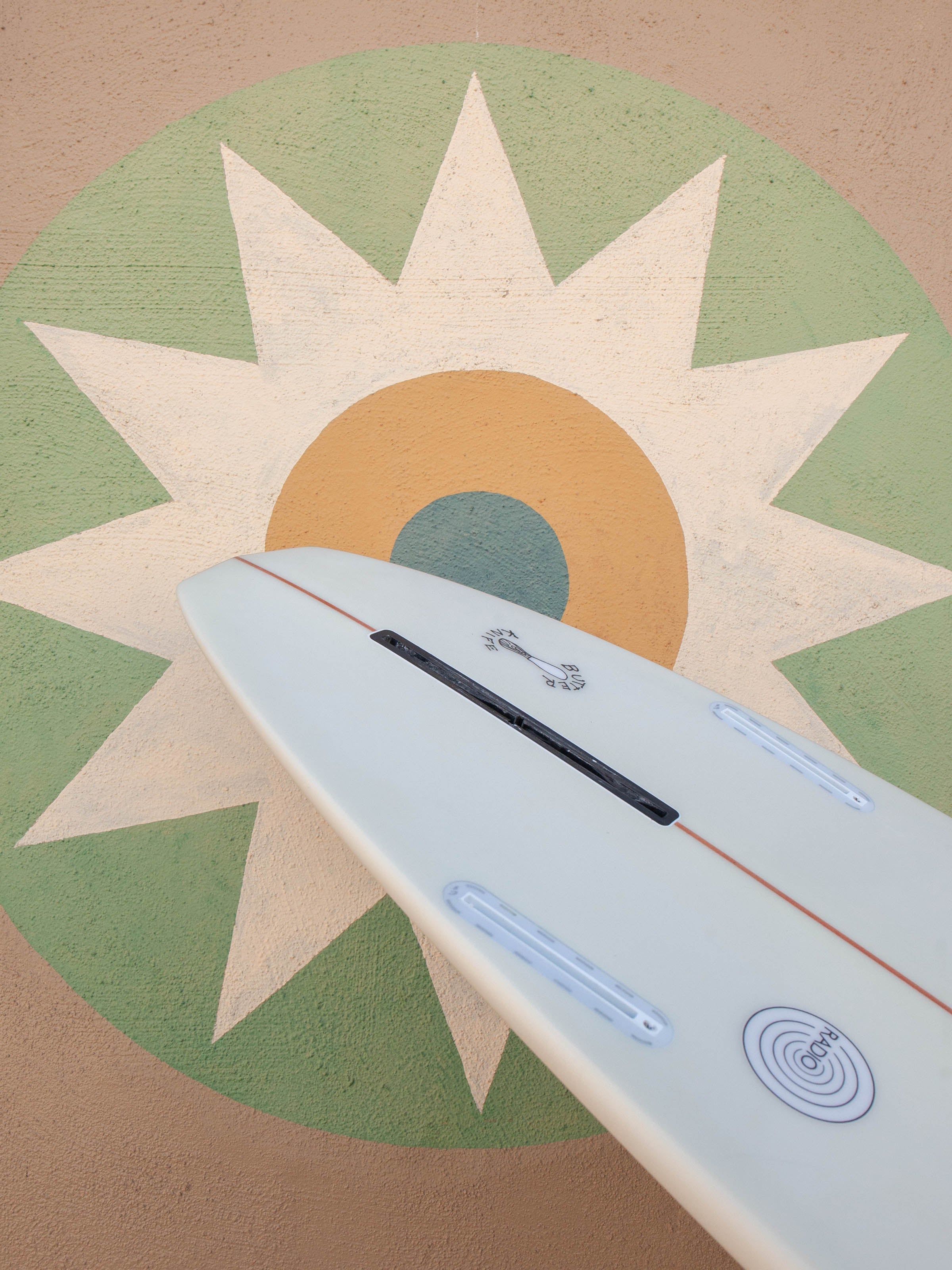 7'4 Radio Diamond Tail 2+1 - Mollusk Surf Shop - description