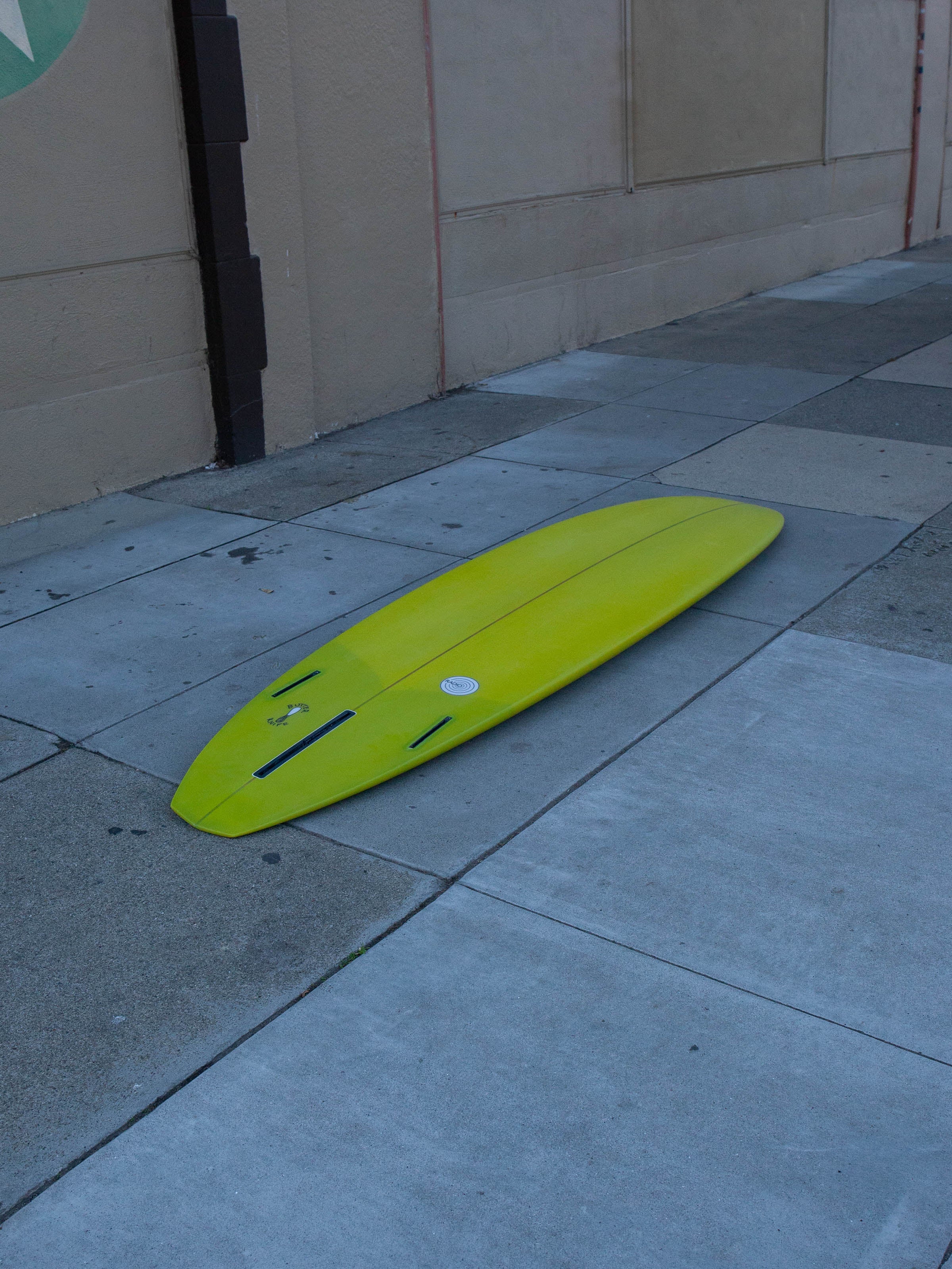 7'4 Radio Diamond Tail Egg - Chartreuse - Mollusk Surf Shop