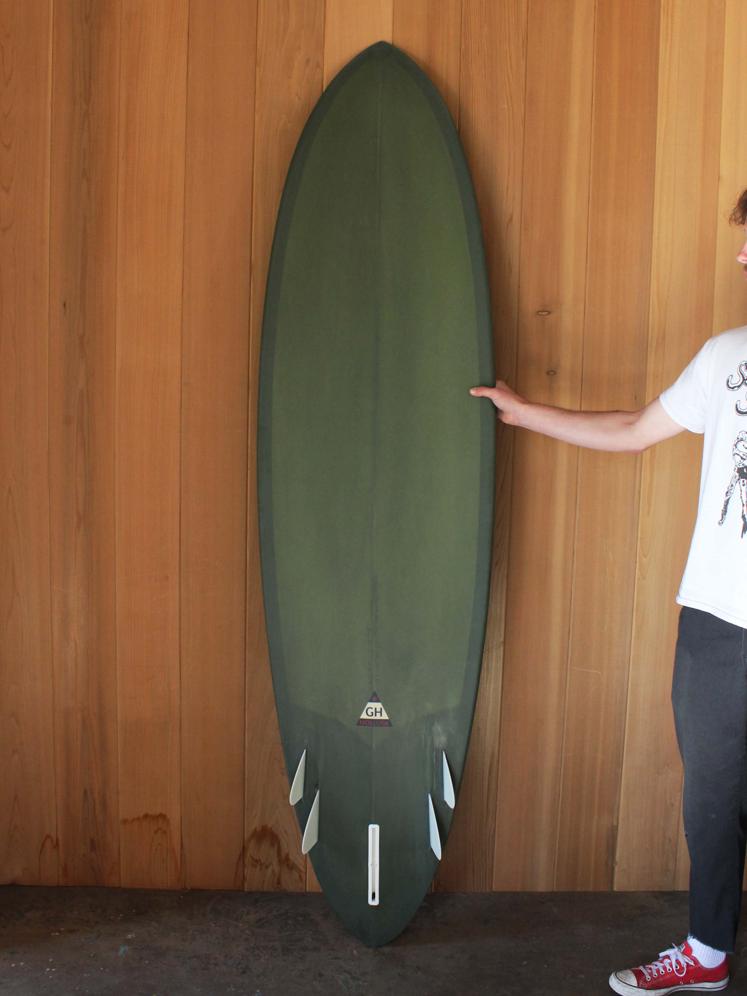 7'6 Hanel Tear Drop Bonzer - Mollusk Surf Shop