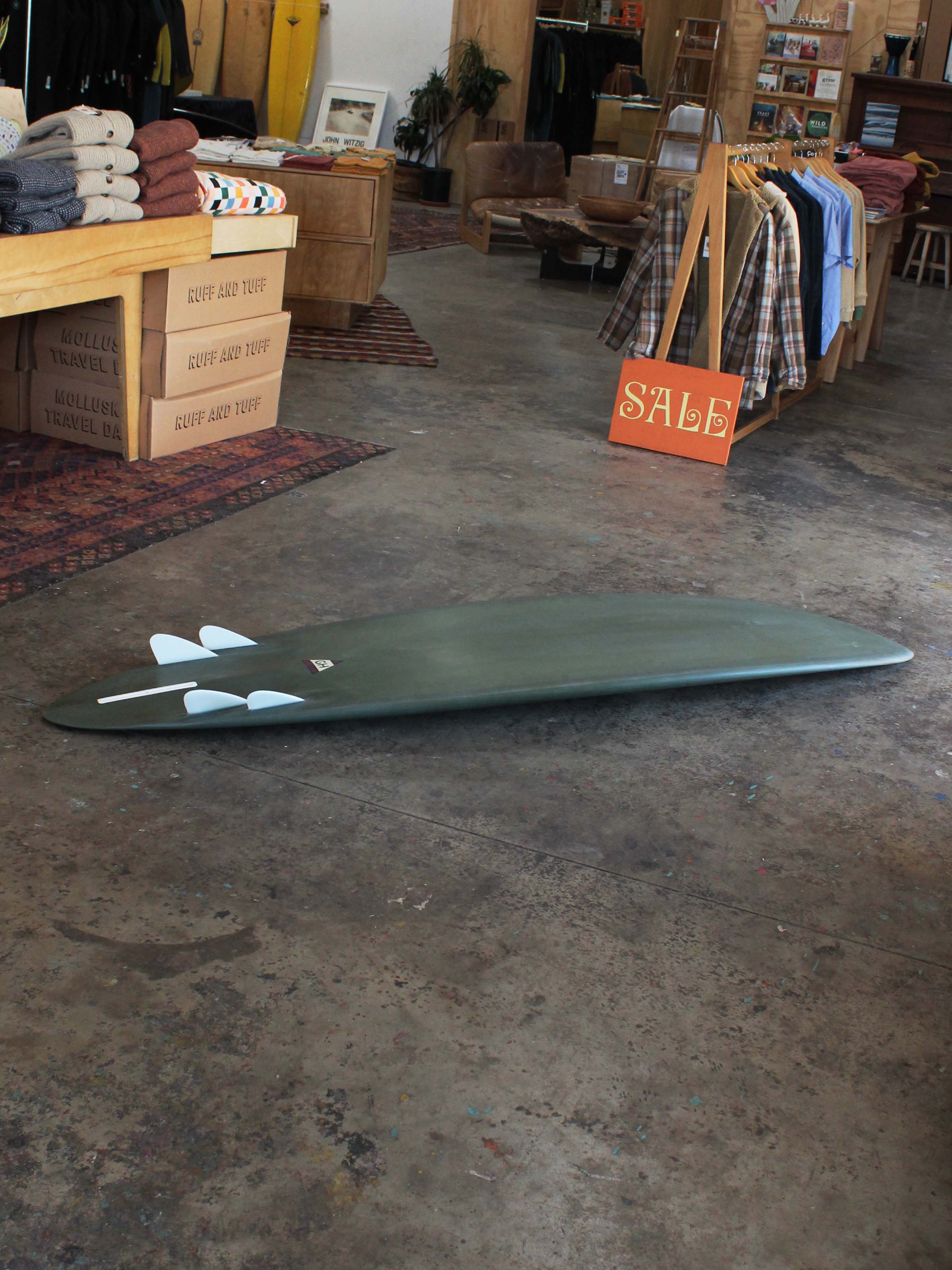 7'6 Hanel Tear Drop Bonzer - Mollusk Surf Shop
