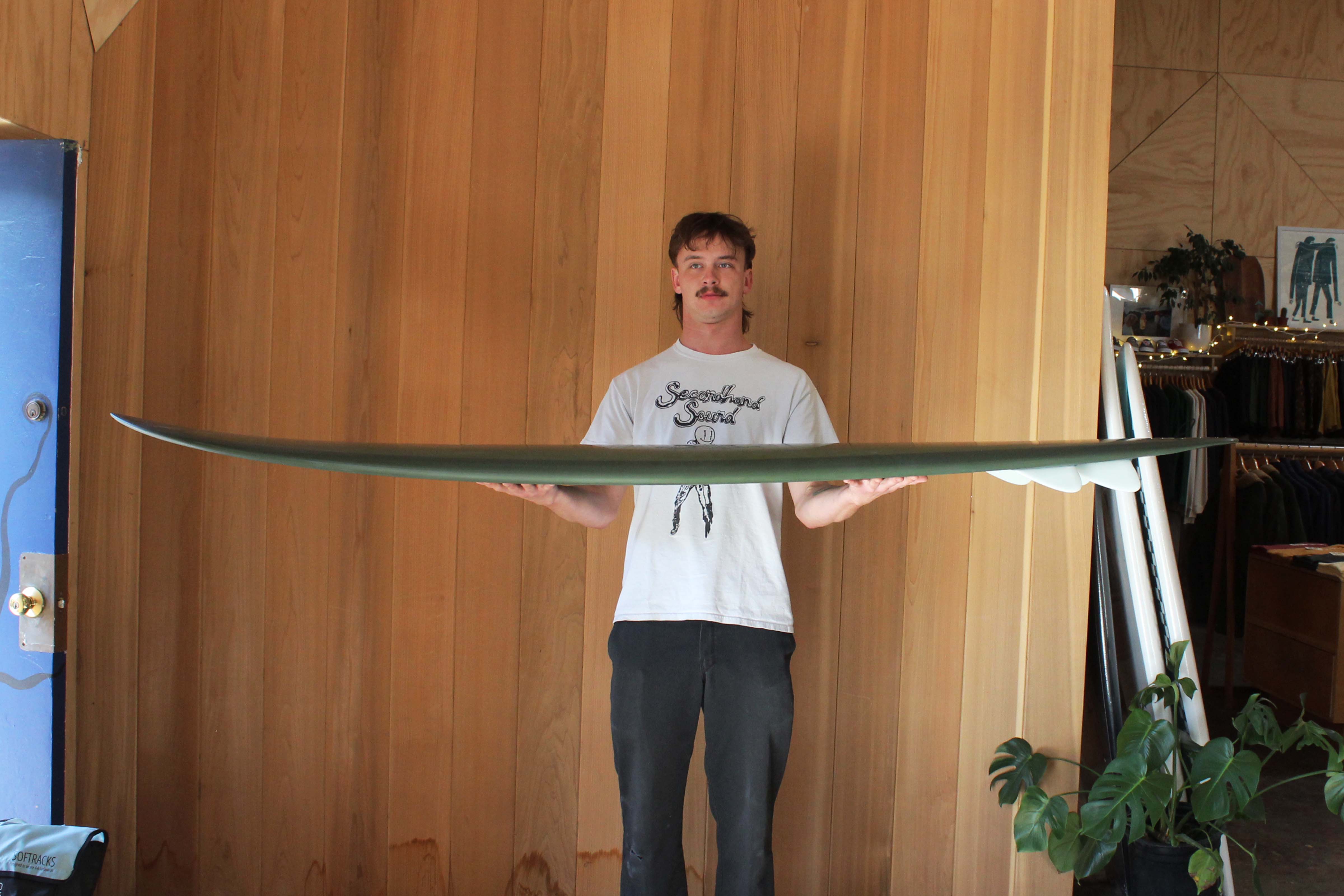 7'6 Hanel Tear Drop Bonzer - Mollusk Surf Shop