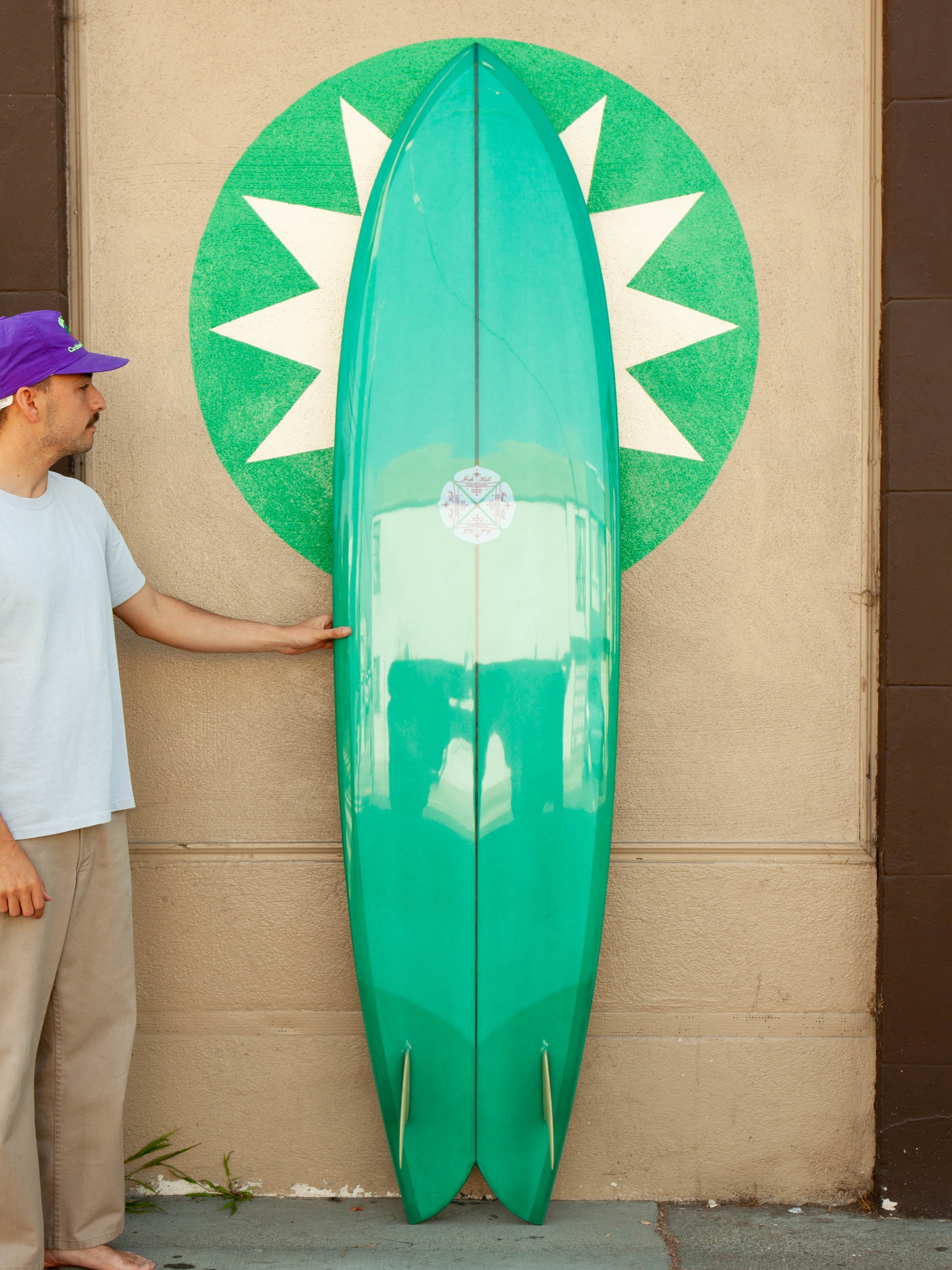 7'6 Josh Hall Fish Simmons - Mollusk Surf Shop