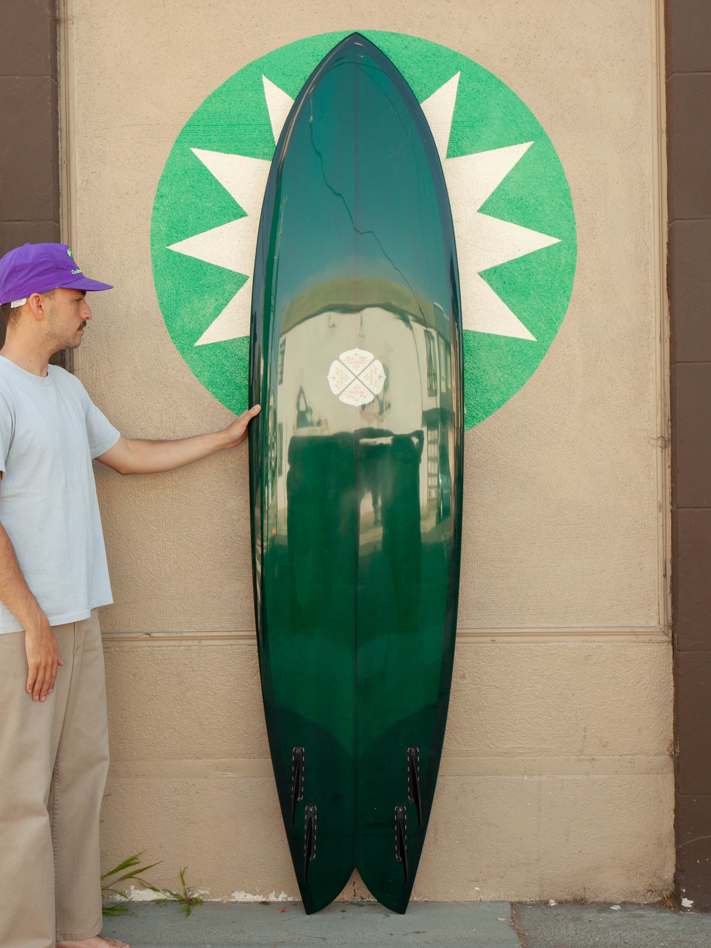 7'6 Josh Hall Fish Simmons Quad - Mollusk Surf Shop