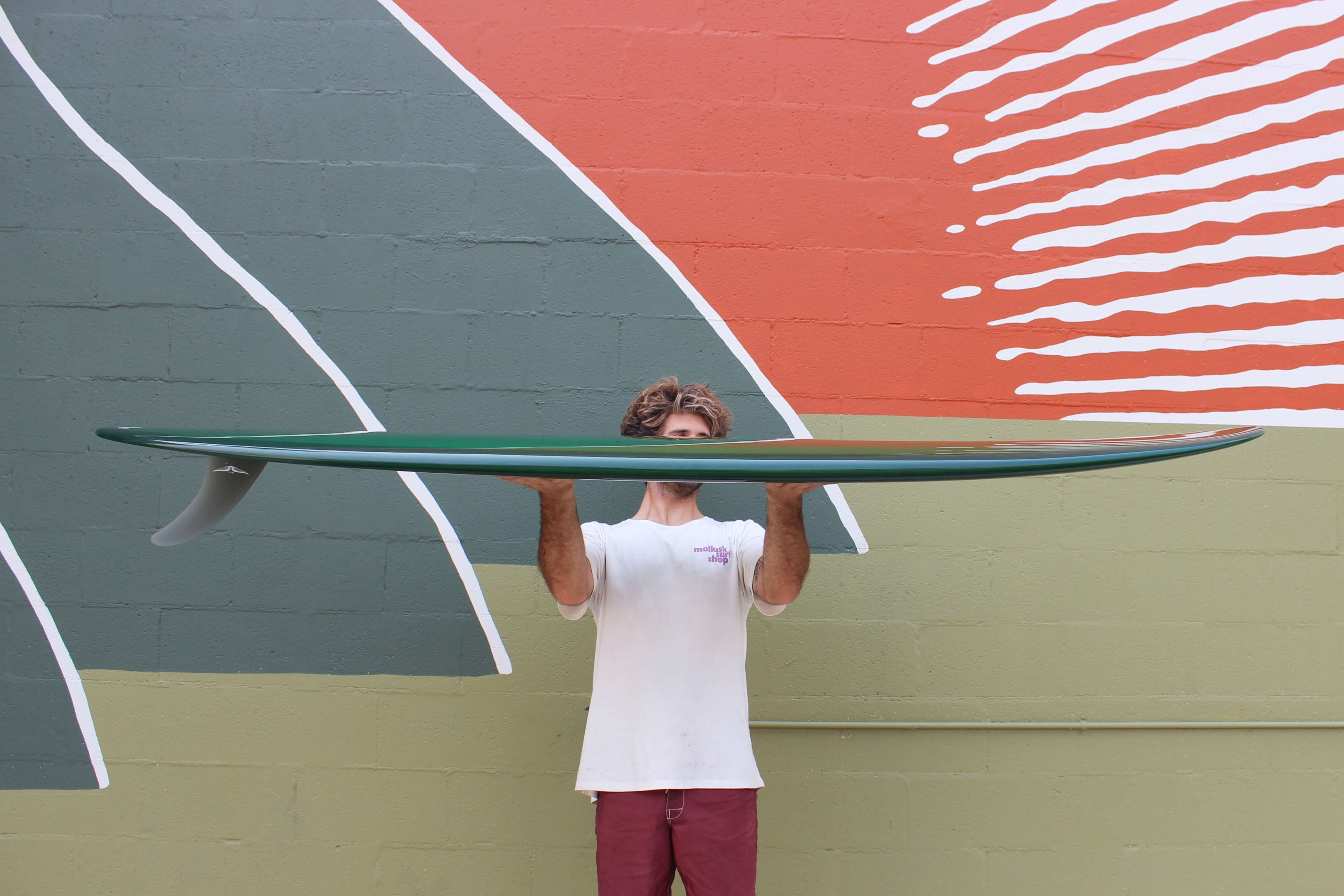 7'6 Mitsven Egg - Forest Green - Mollusk Surf Shop