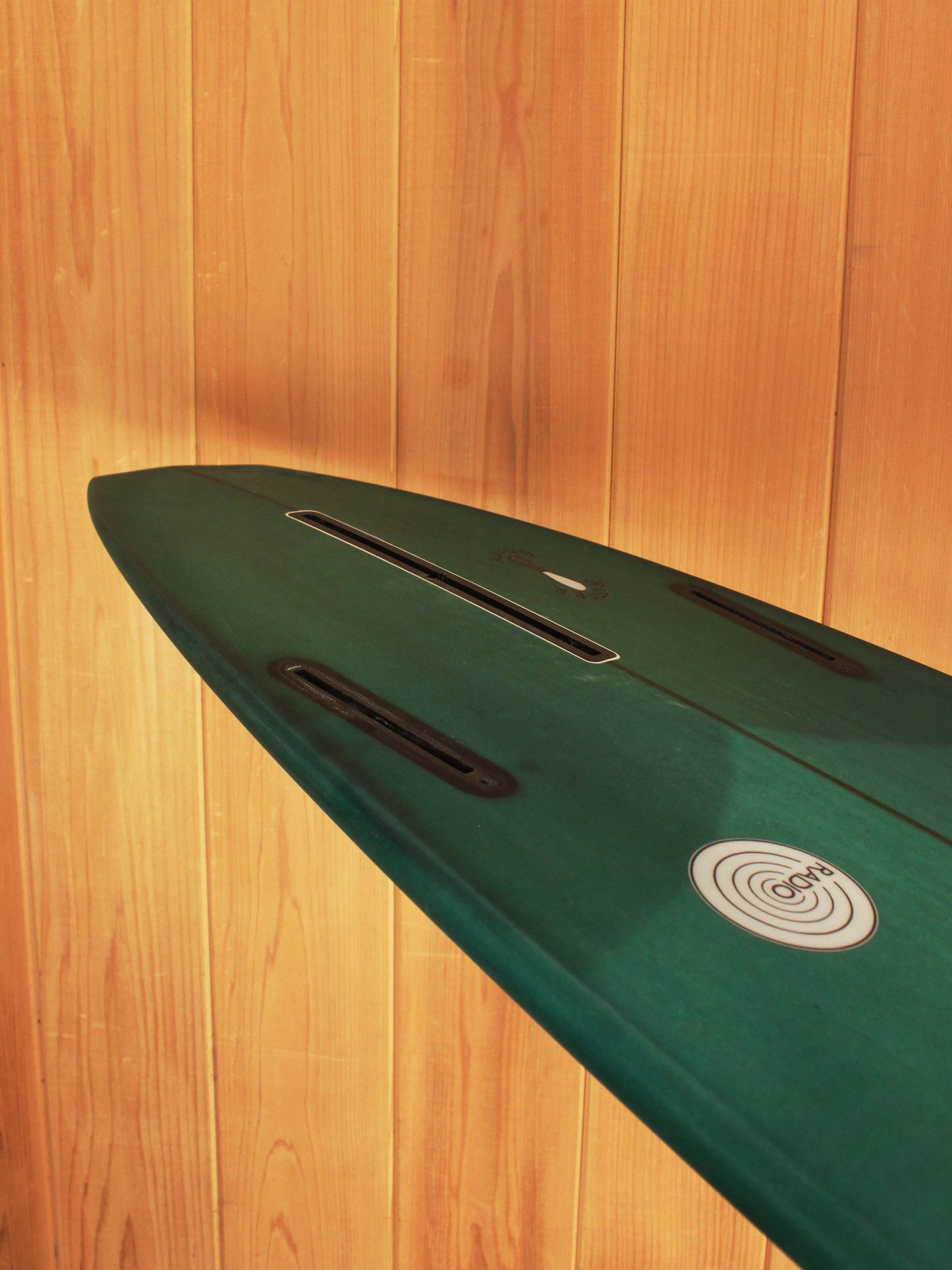 7'6 Radio Diamond Tail 2+1 - Mallard - Mollusk Surf Shop - description