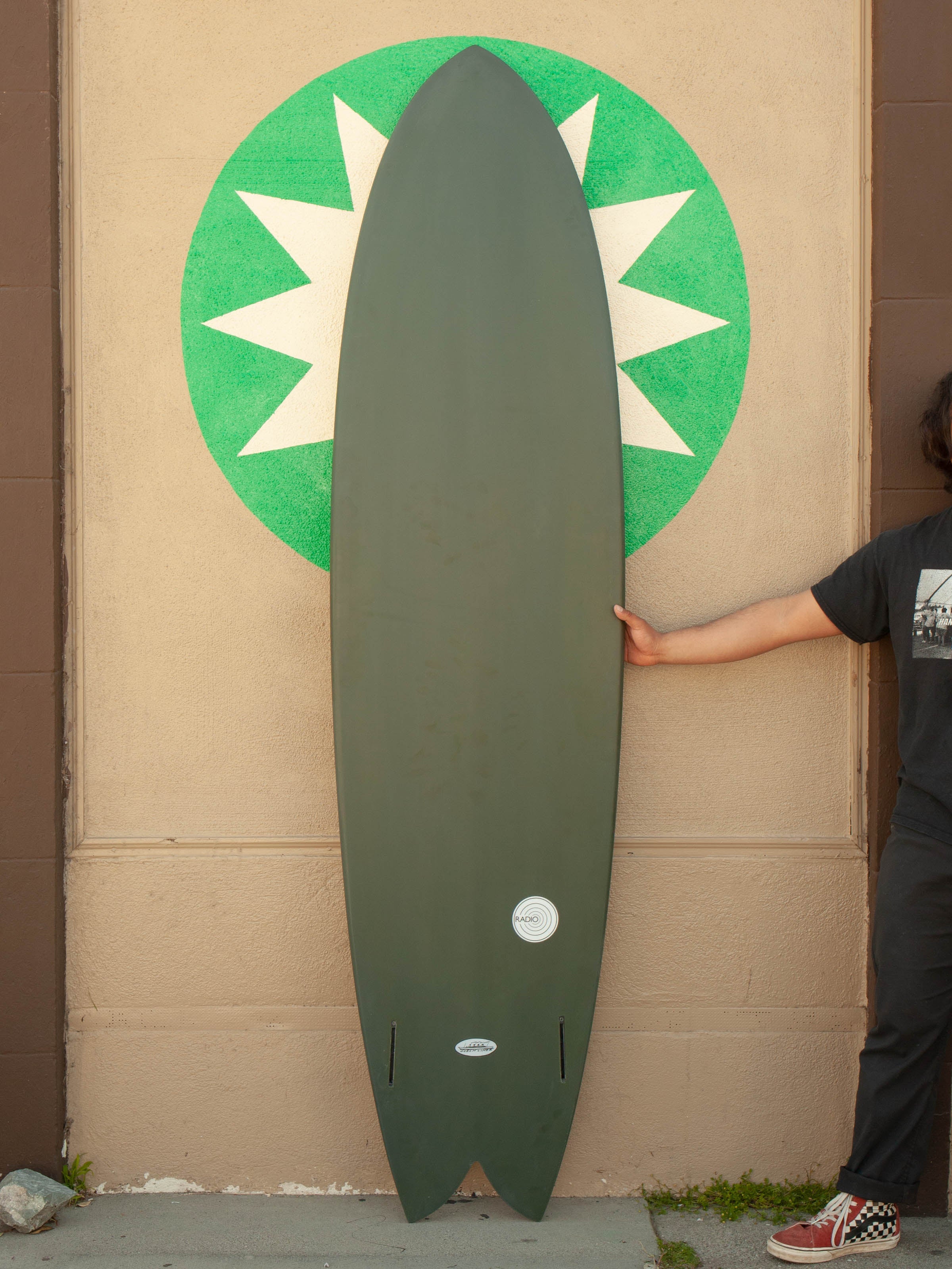 7'6 Radio Ocean Liner - Forest - Mollusk Surf Shop