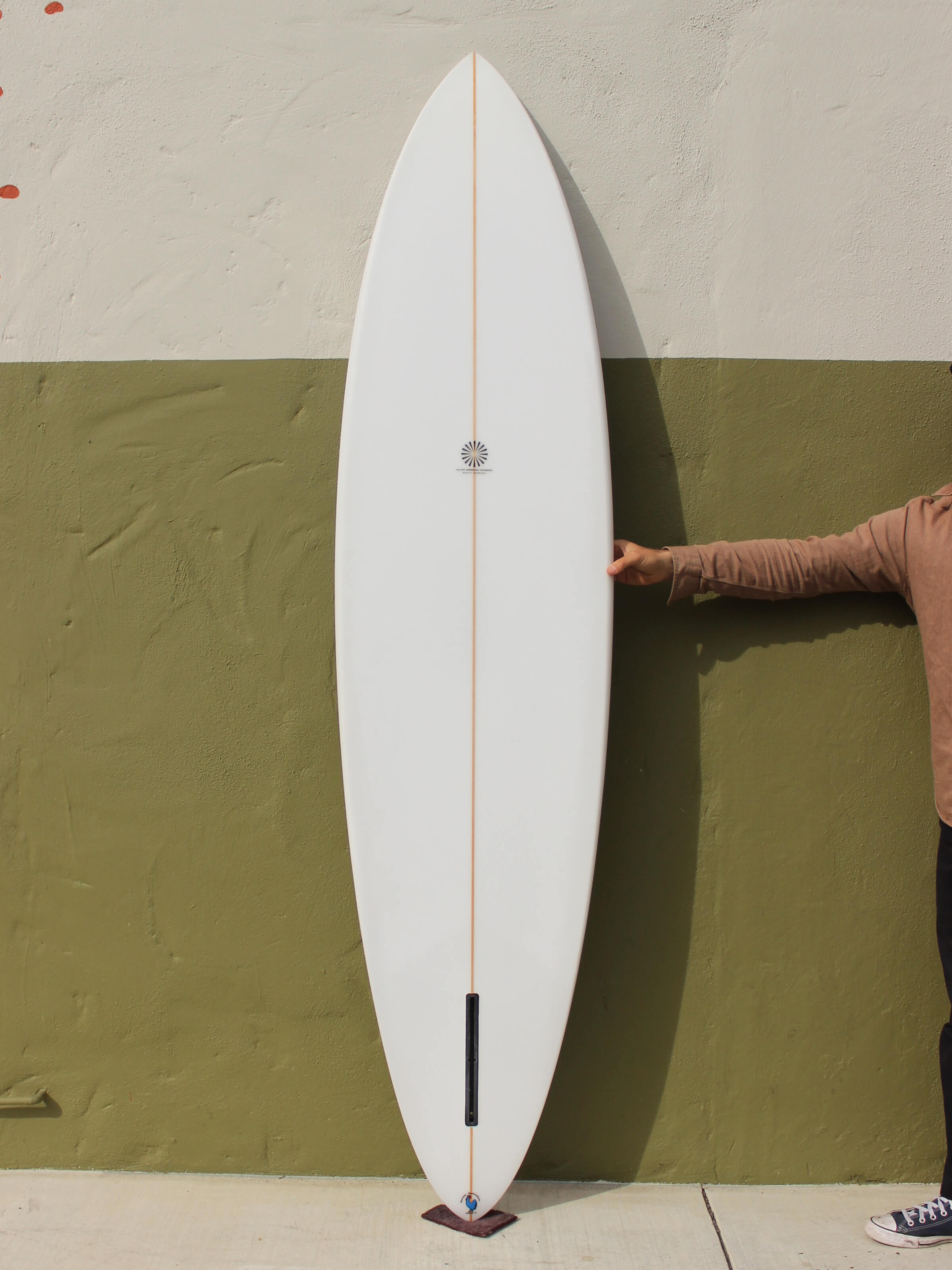 7'8 Allan Gibbons Classic Single Fin - Mollusk Surf Shop