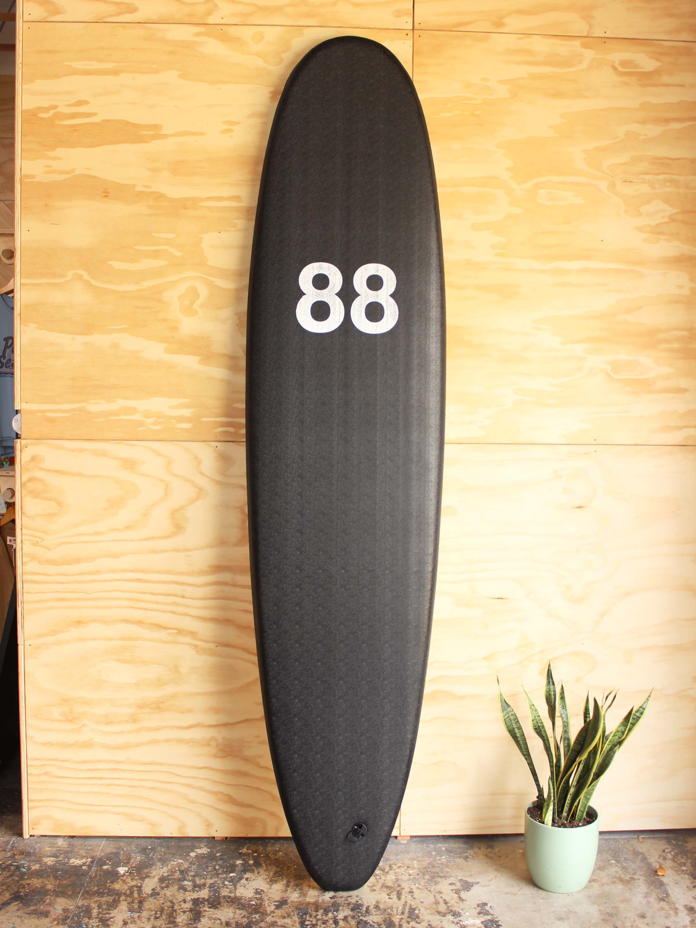8'0 88 Surfboard ~ Black/White - Mollusk Surf Shop