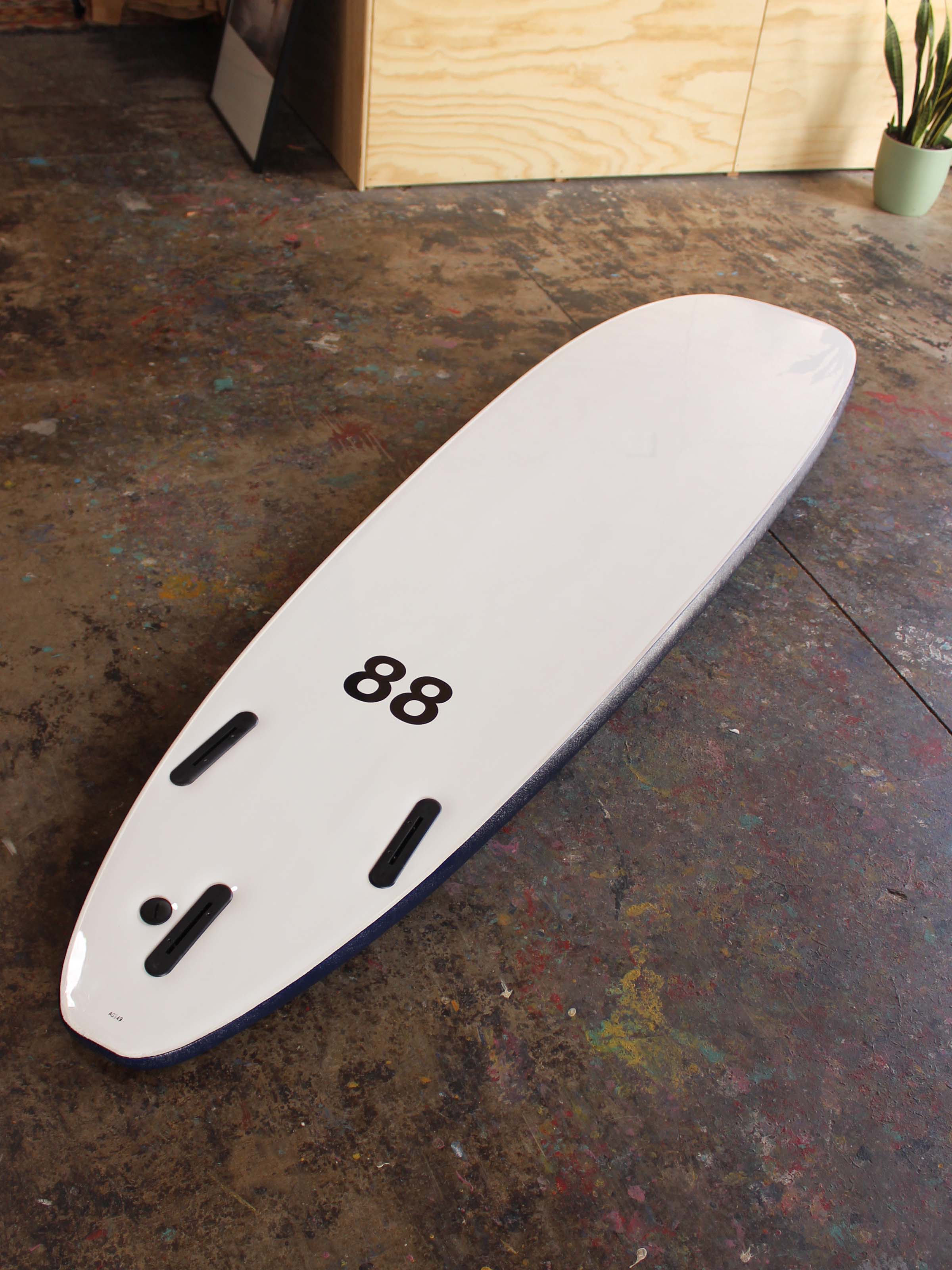8'0 88 Surfboard ~ Midnight Blue - Mollusk Surf Shop