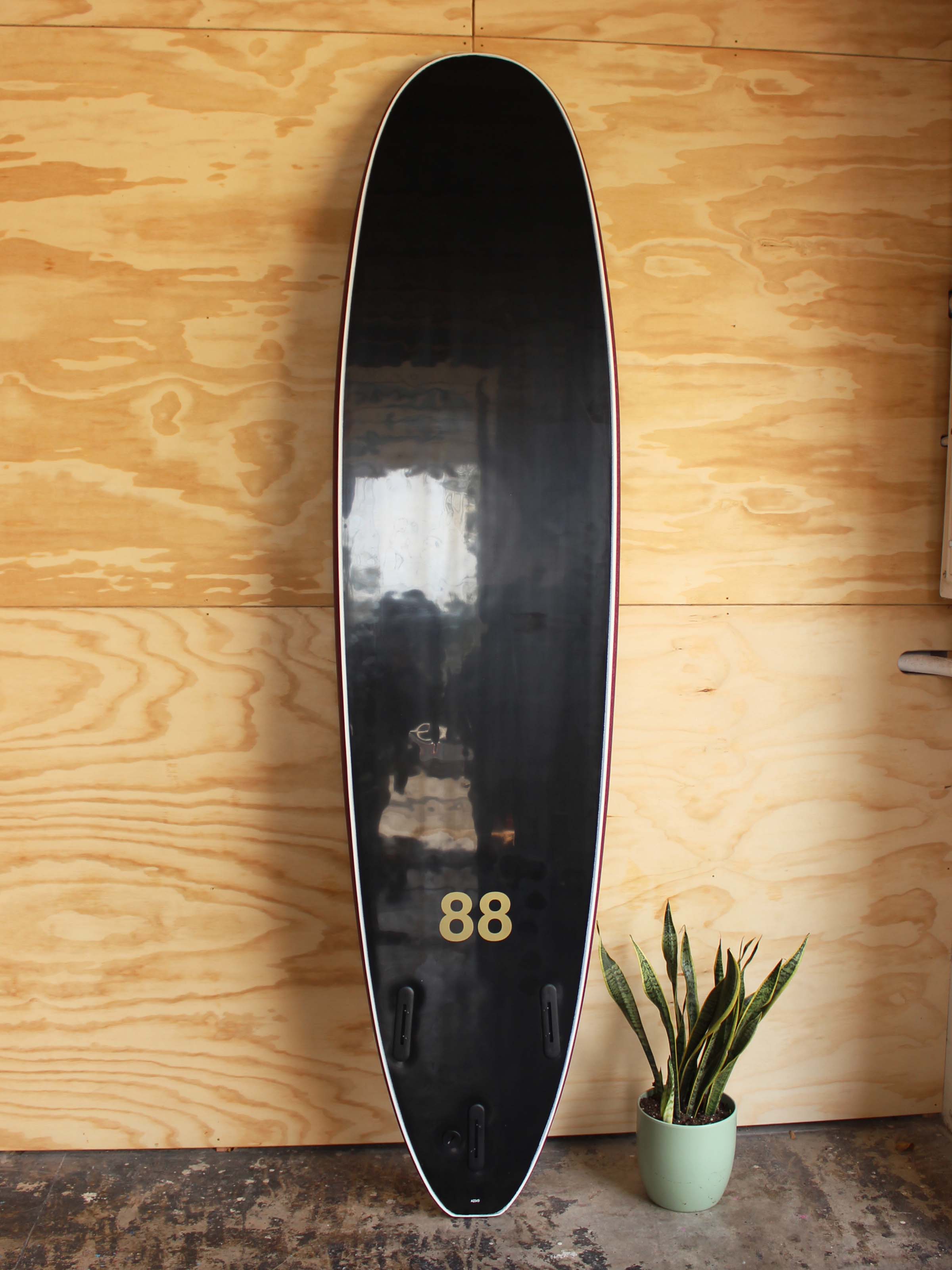 8'0 88 Surfboard ~ Stout/Black - Mollusk Surf Shop