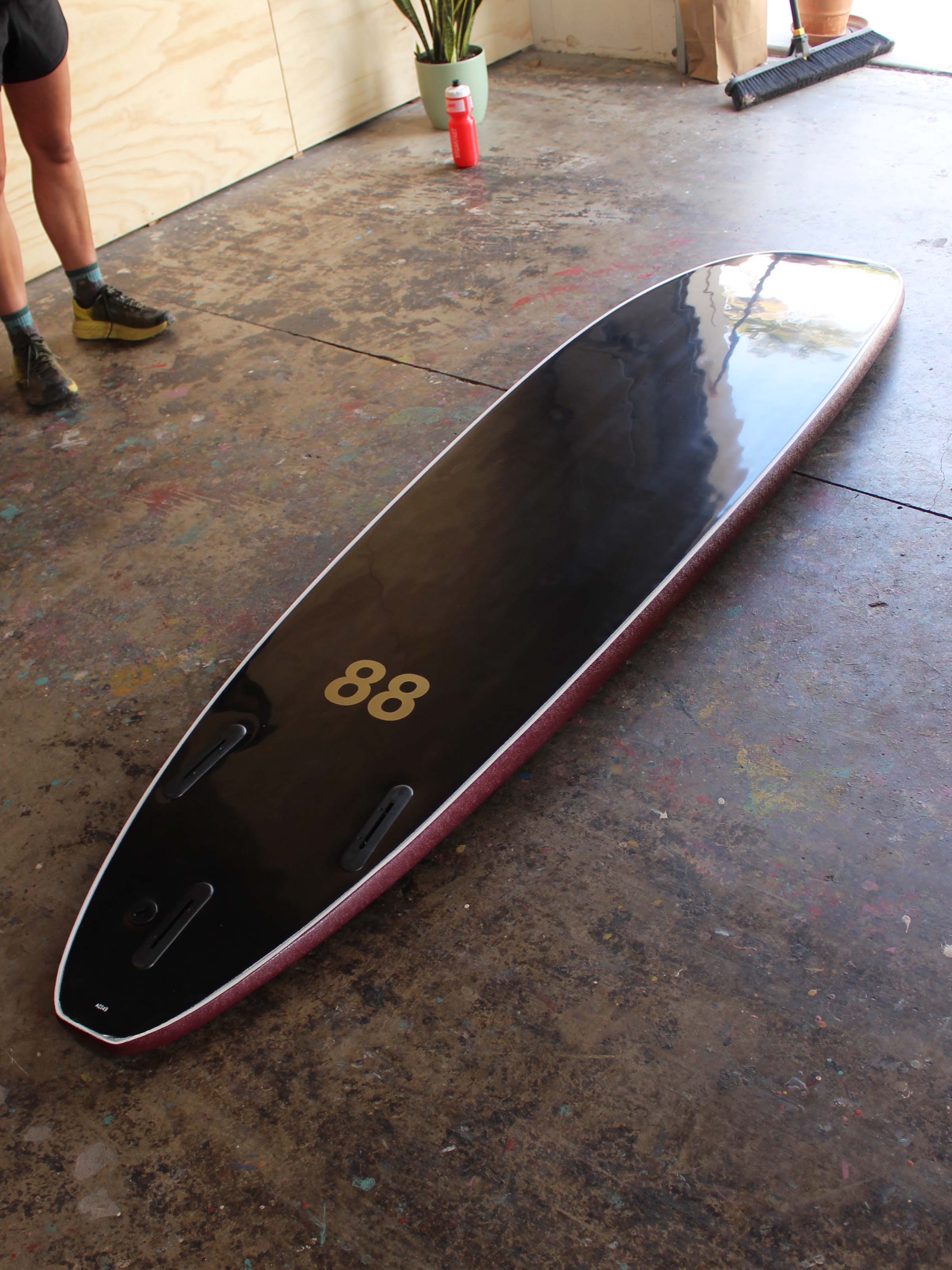 8'0 88 Surfboard ~ Stout/Black - Mollusk Surf Shop
