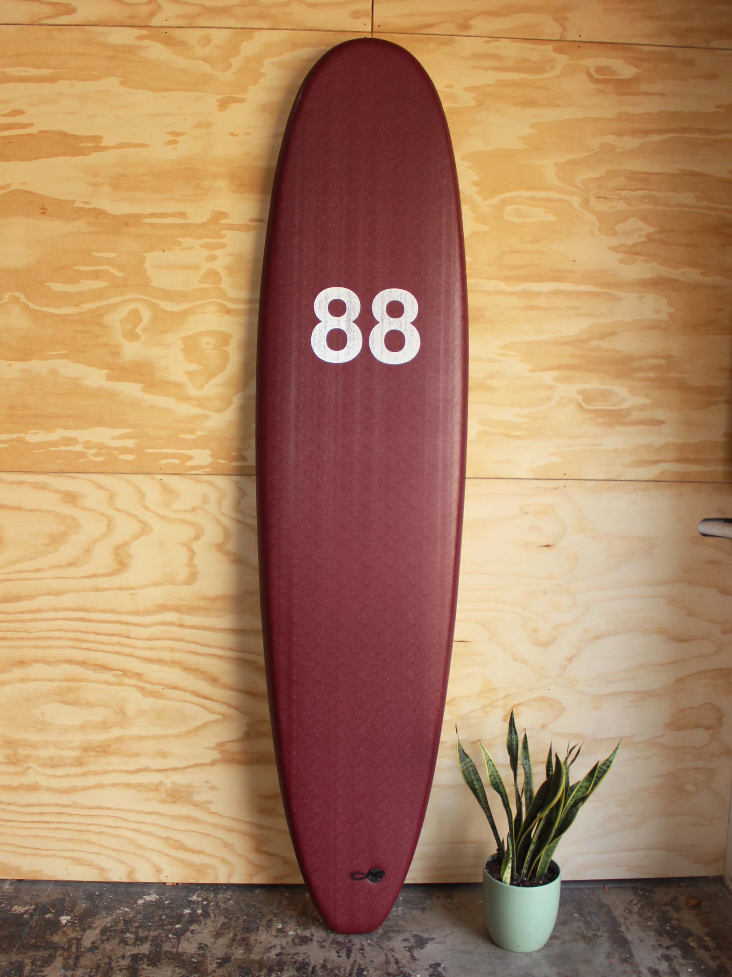 8'0 88 Surfboard ~ Stout/White - Mollusk Surf Shop