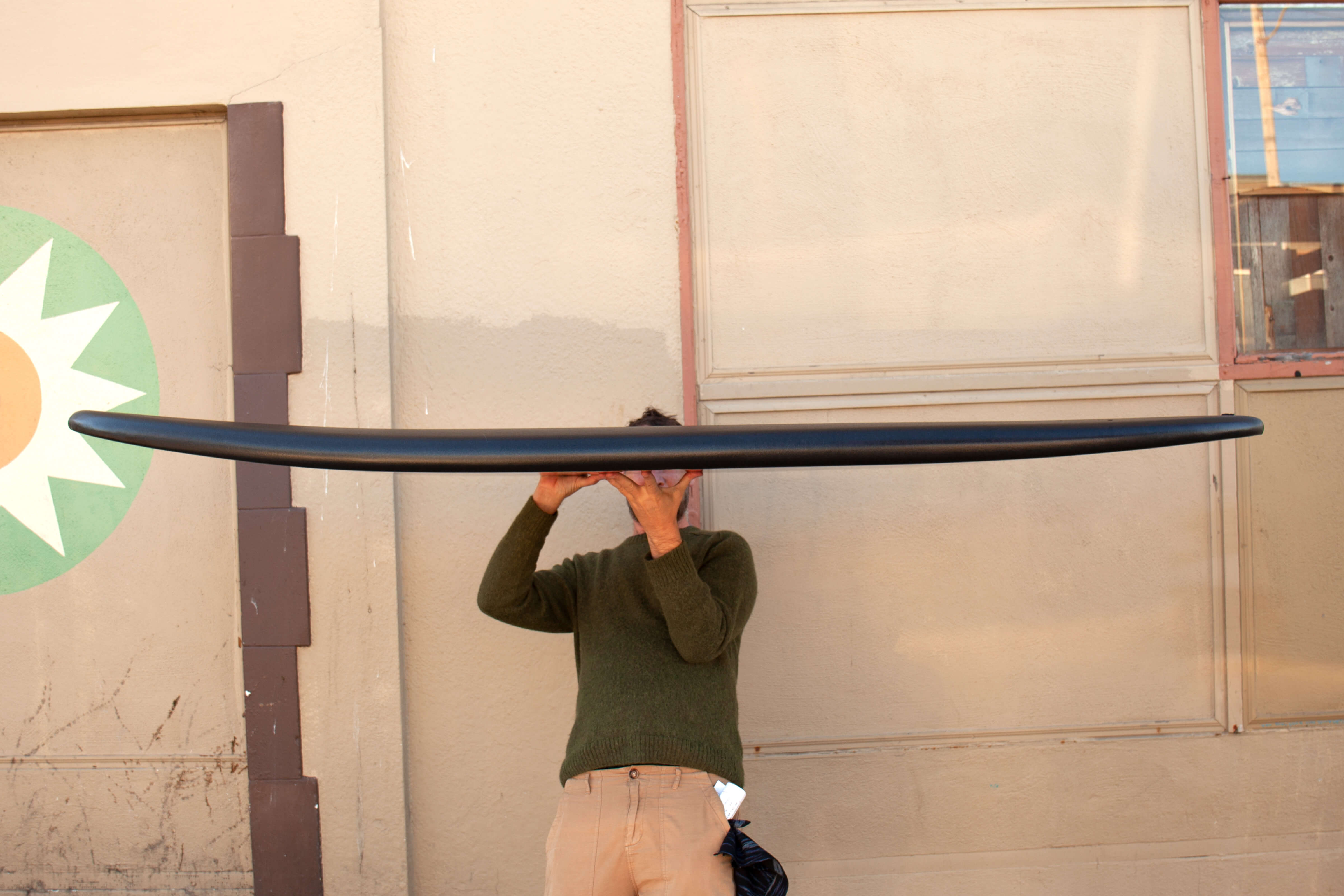 8'0 Catch Surf Log - Blank - Black - Mollusk Surf Shop
