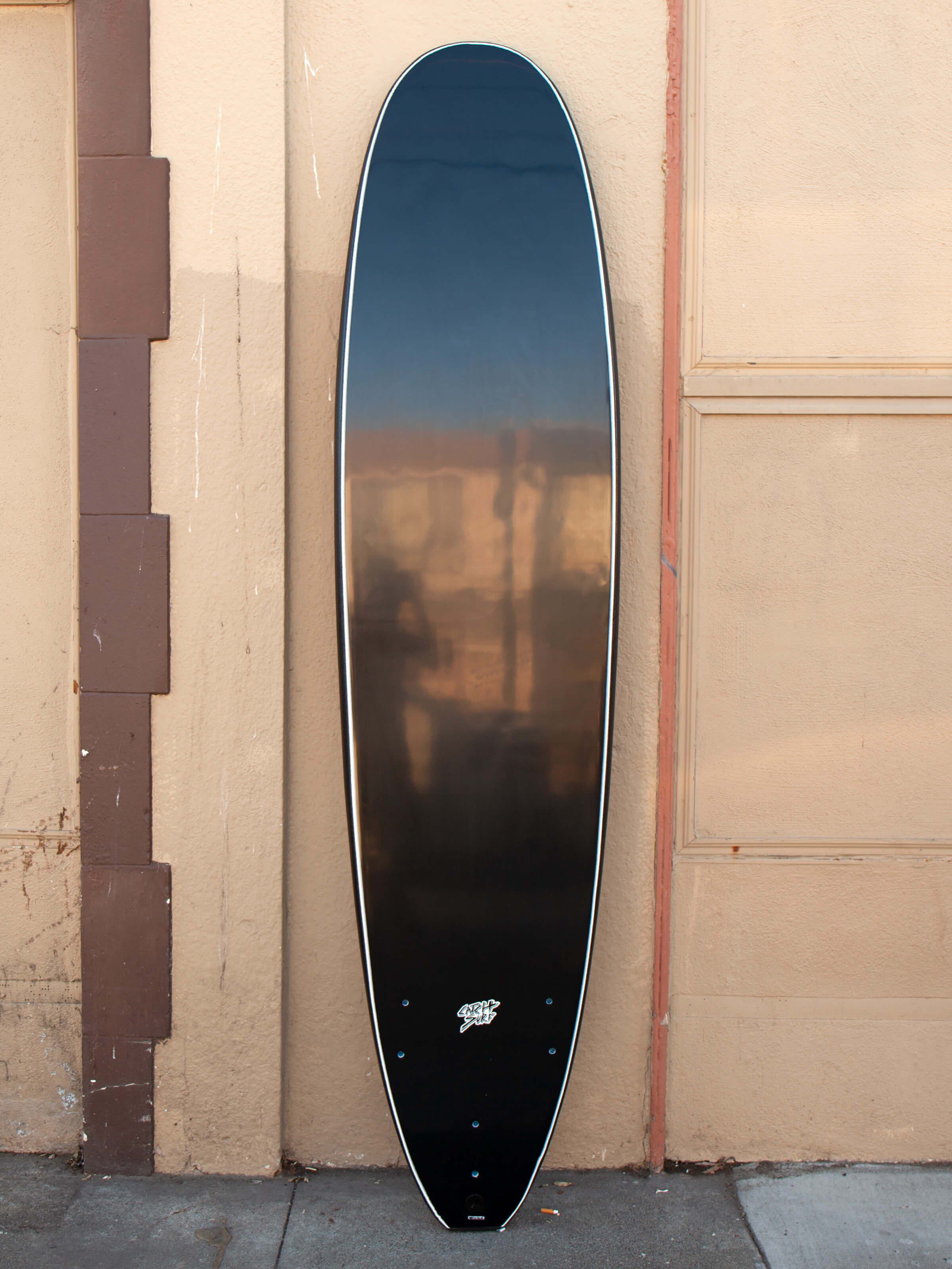 8'0 Catch Surf Log - Blank - Black - Mollusk Surf Shop