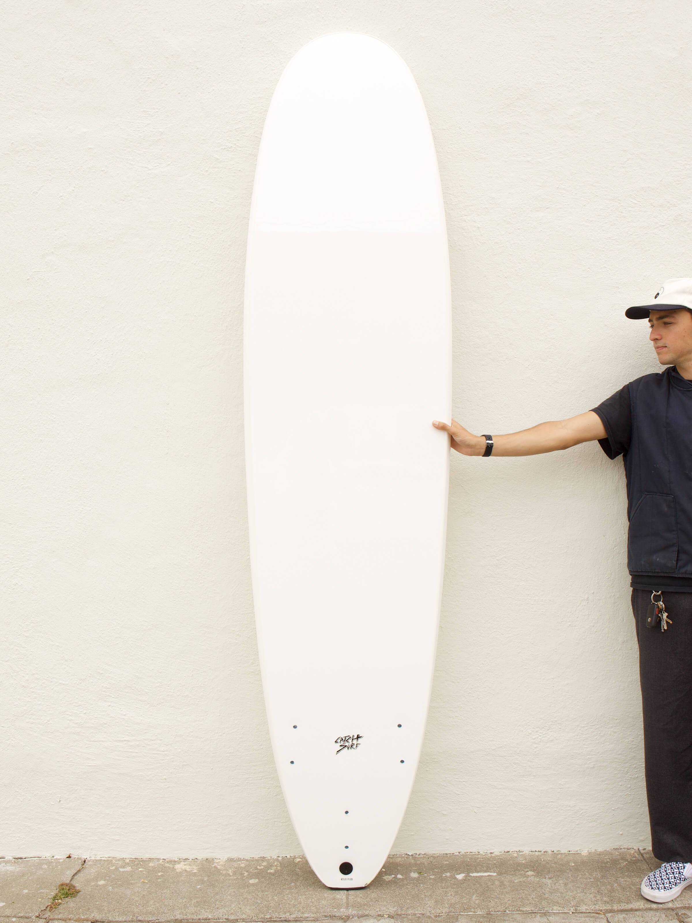 8'0 Catch Surf Log - Blank - White - Mollusk Surf Shop