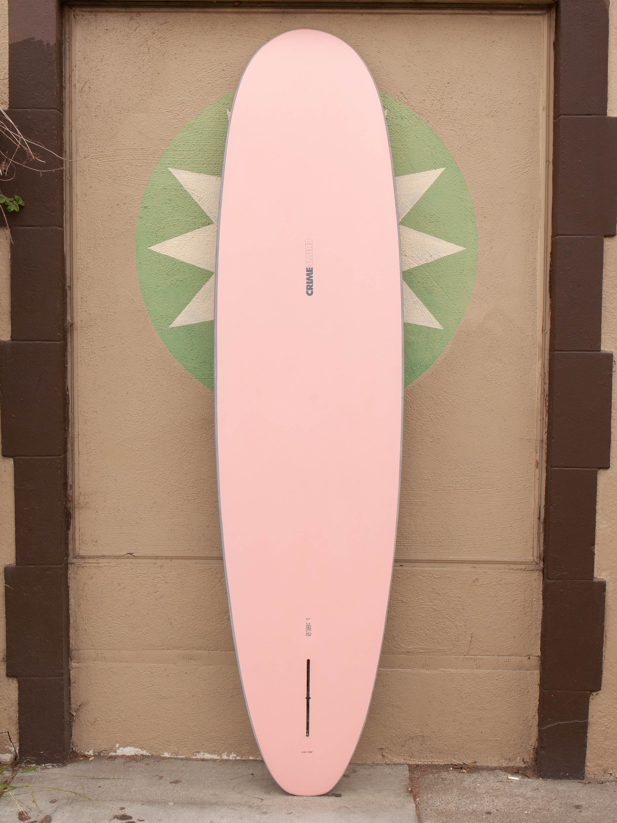 8'0 Crime Stubby - Primer and Pink - Mollusk Surf Shop