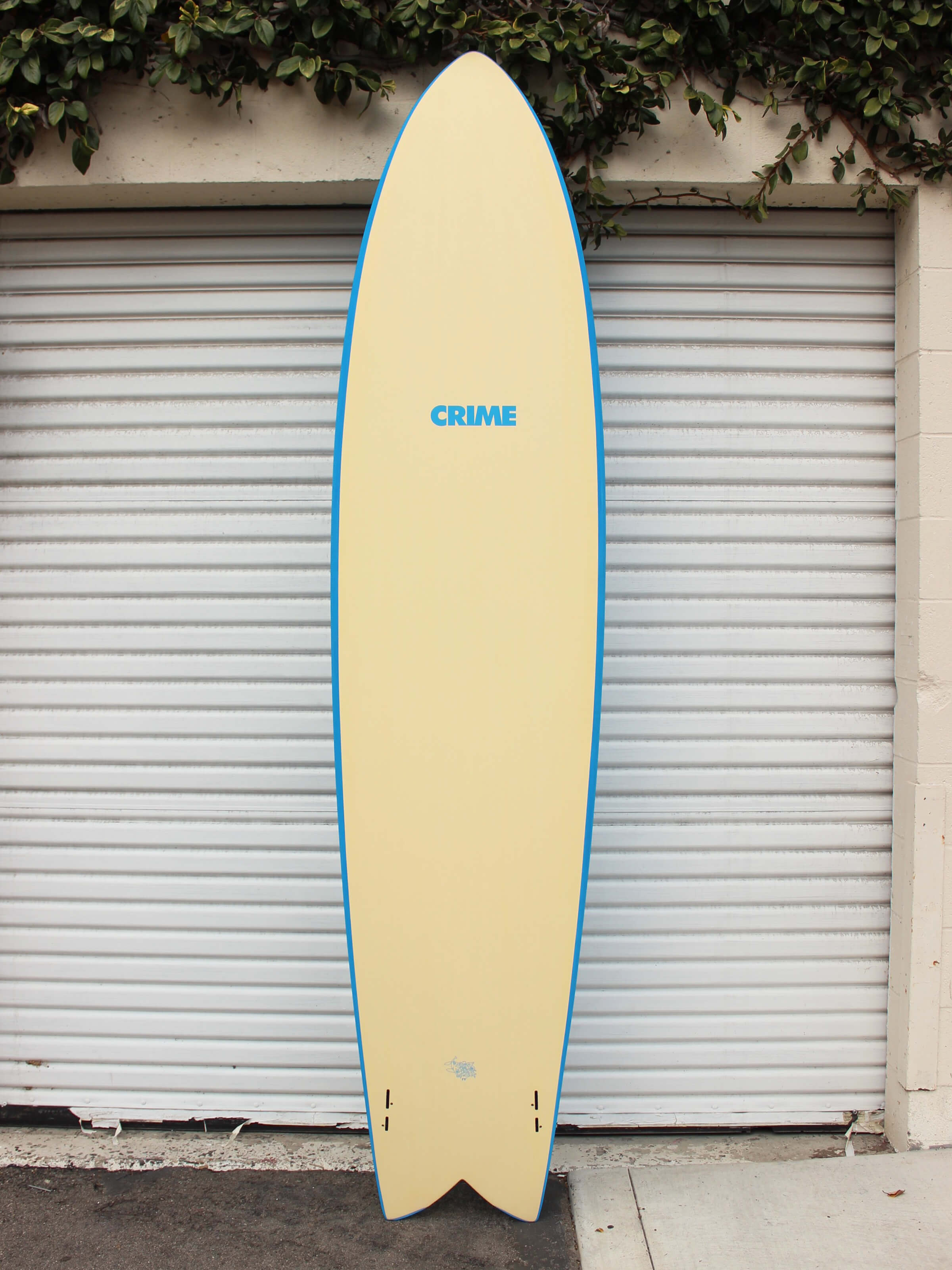 8'10 Crime Long Fish - Blue and Tan - Mollusk Surf Shop